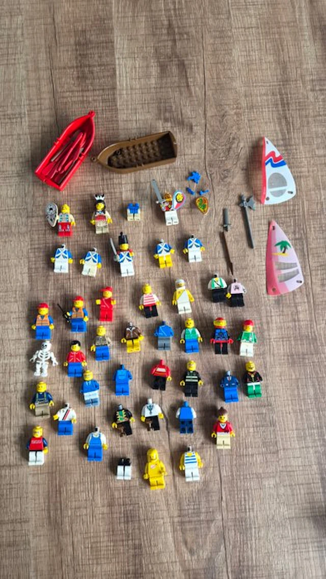 LEGO - Figure - Grote Collectie Vintage LEGO (80s/90s)...