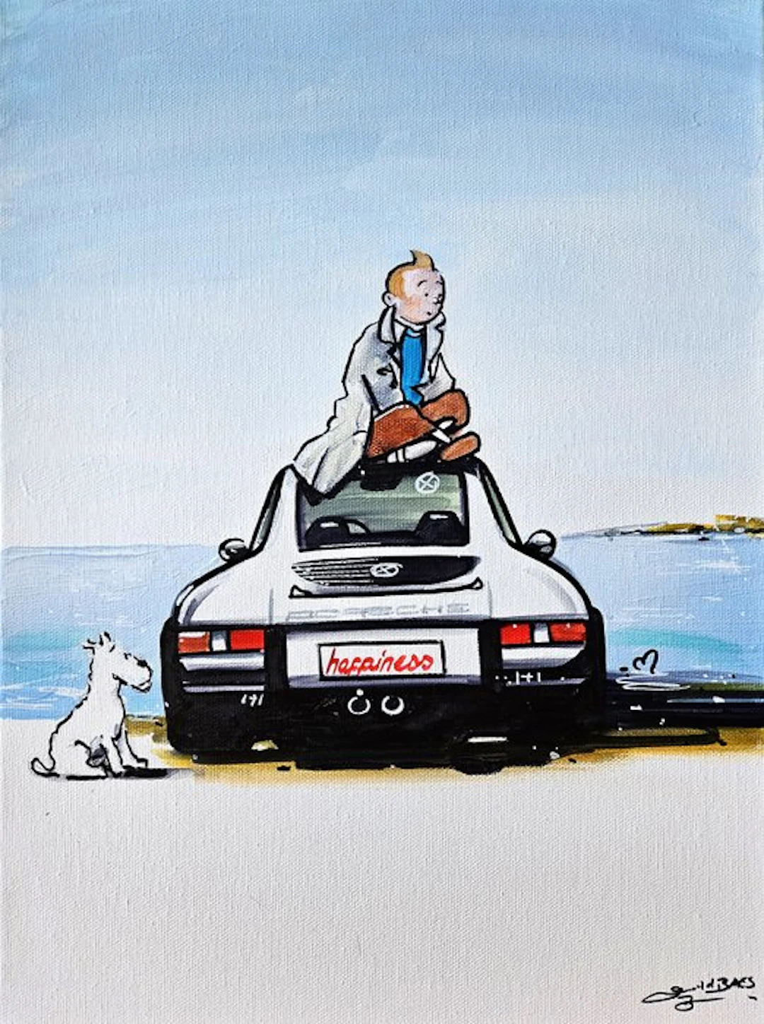 Artwork - Porsche - Porsche 911 Pop Art - Original...