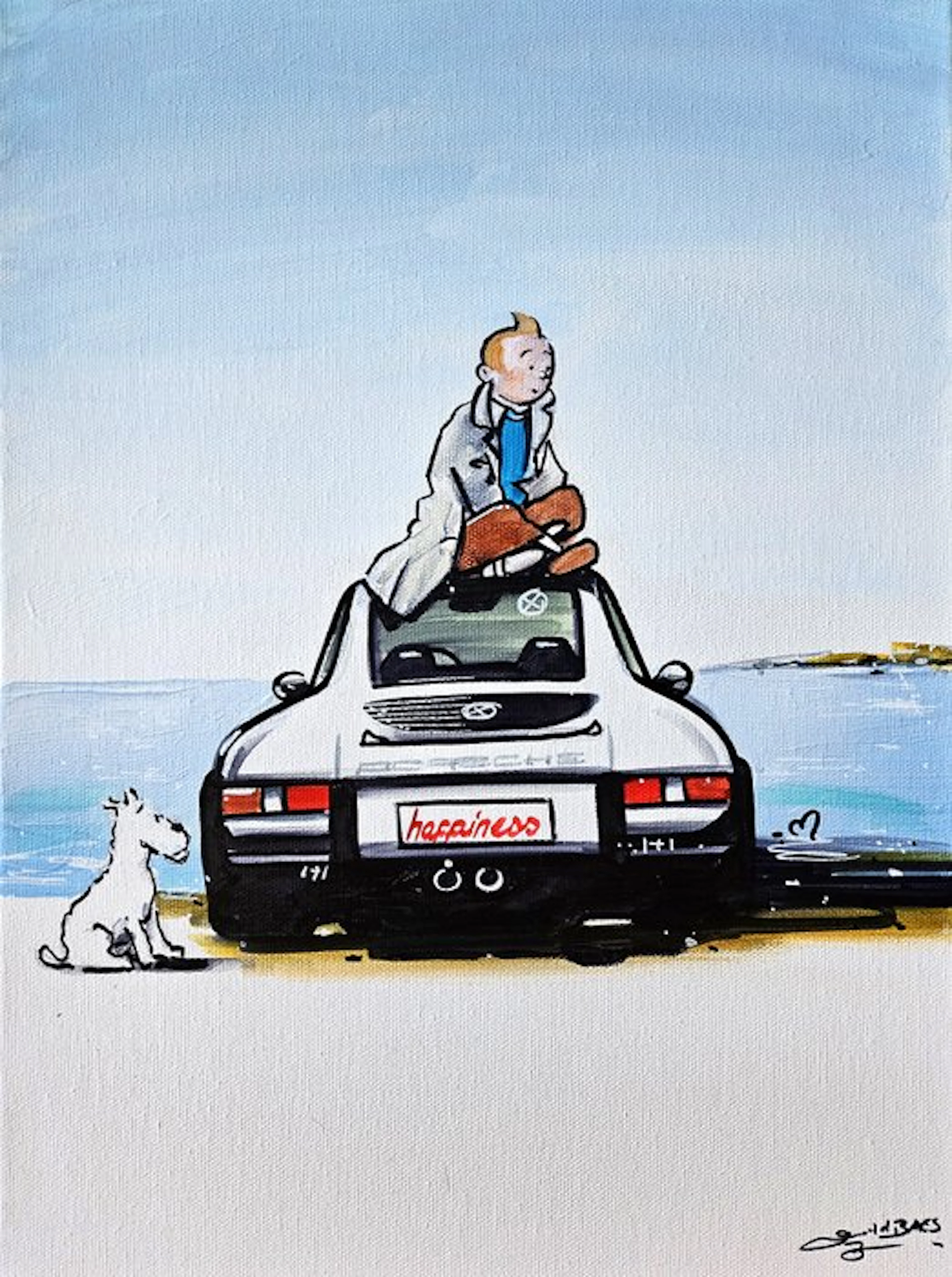 Artwork - Porsche - Porsche 911 Pop Art - Original...