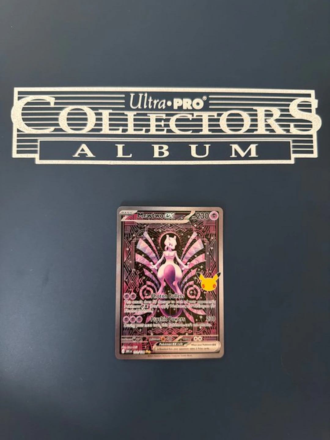 Pokémon - 1 Card - Mewtwo ex 151/128 Secret rare, Foil, Full art - Various sets