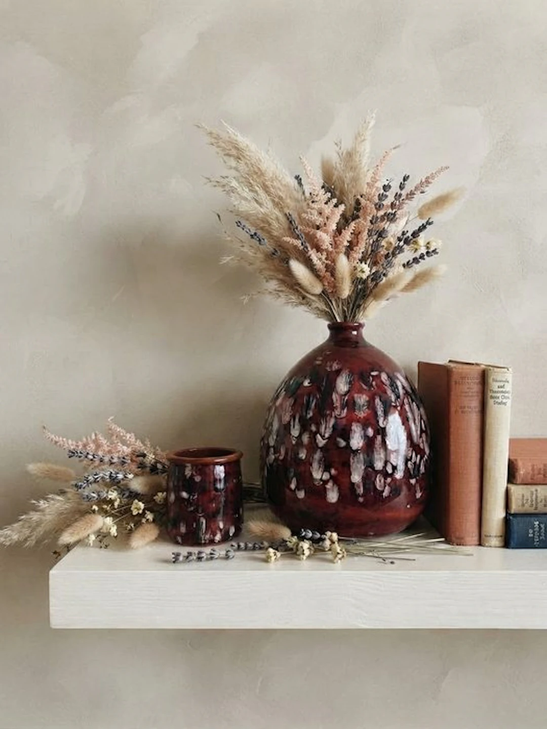 Marius Giuge - Vase (2) - Earthenware - Limited artisanal duo