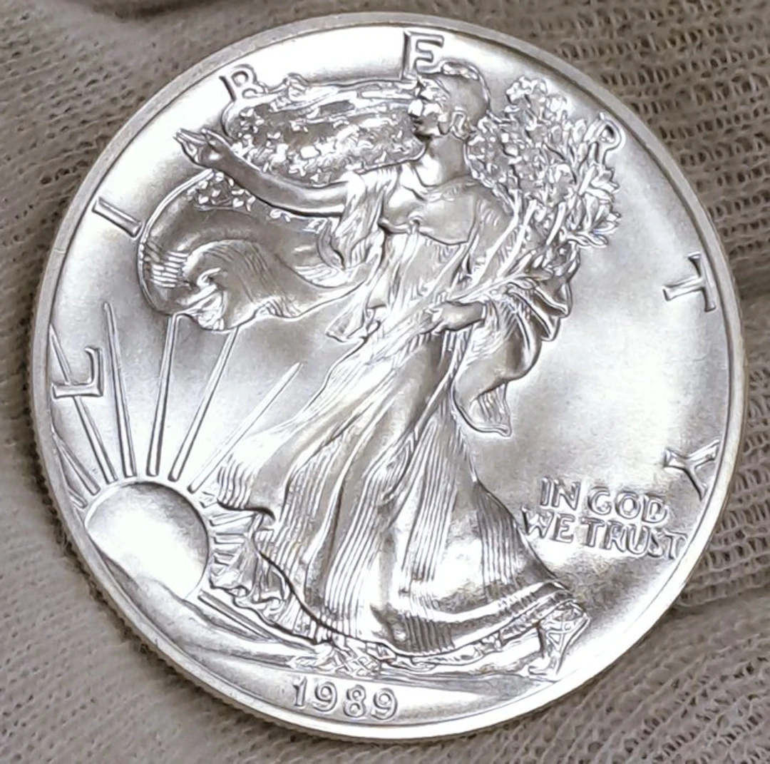 United States. 1 Dollar 1989 American Silver Eagle (No reserve price)