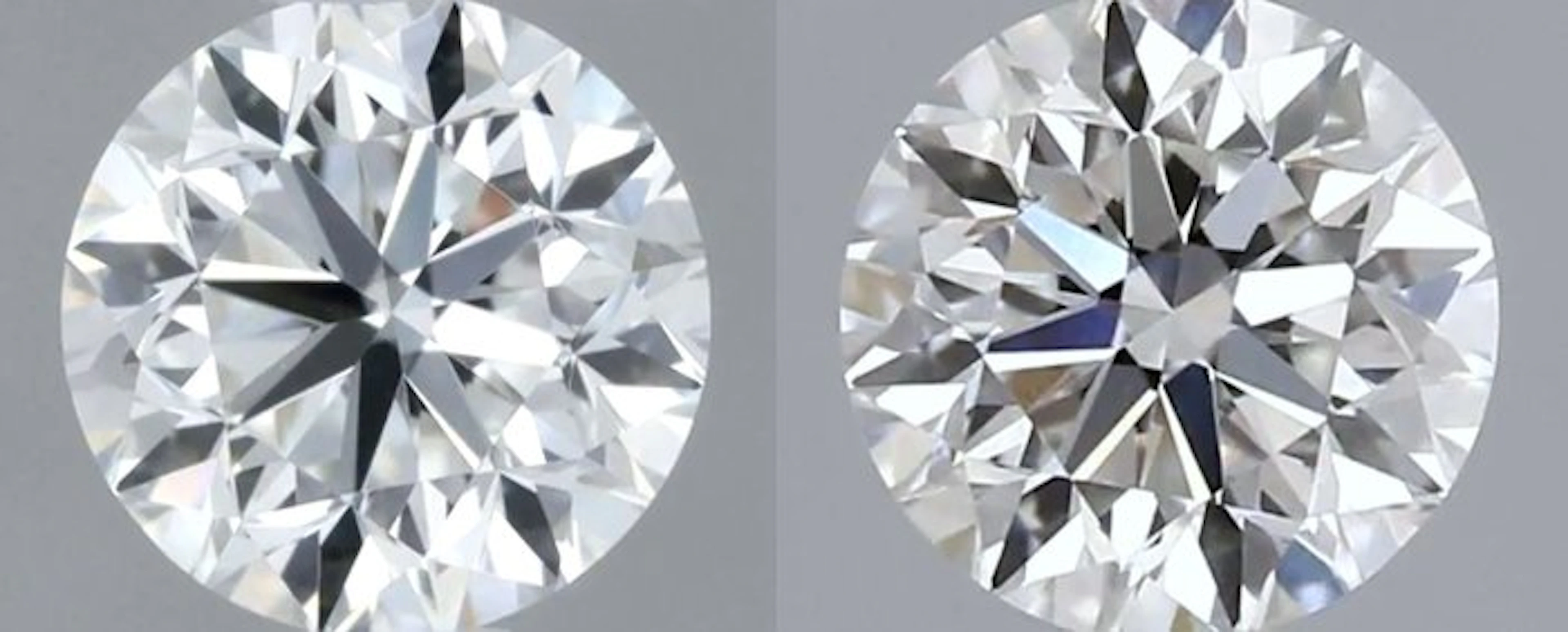 No reserve price - 2 pcs Diamond (Natural) - 0.60 ct...