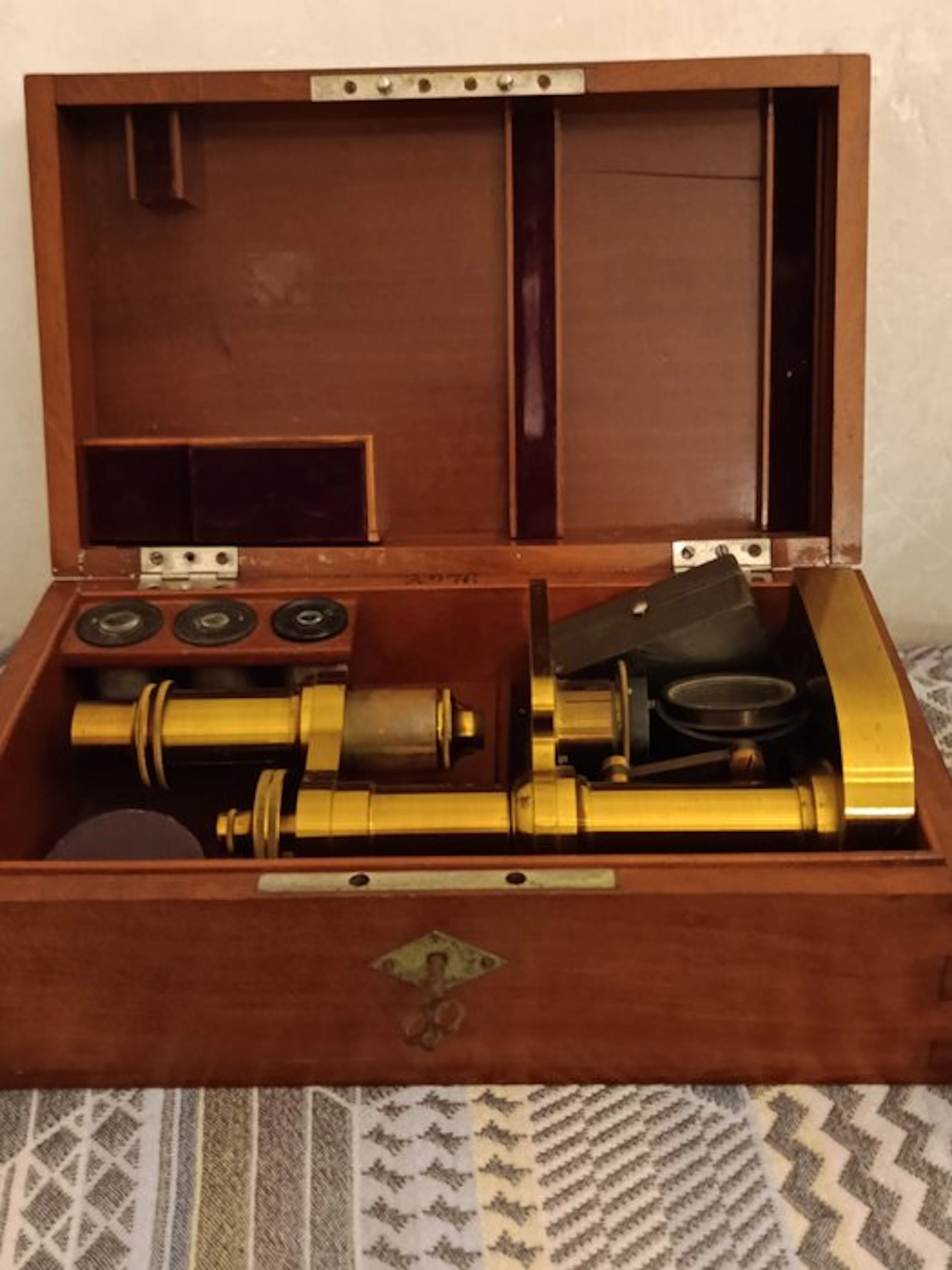 Microscope - 3276 - 1890-1895 - Italy - F koristika