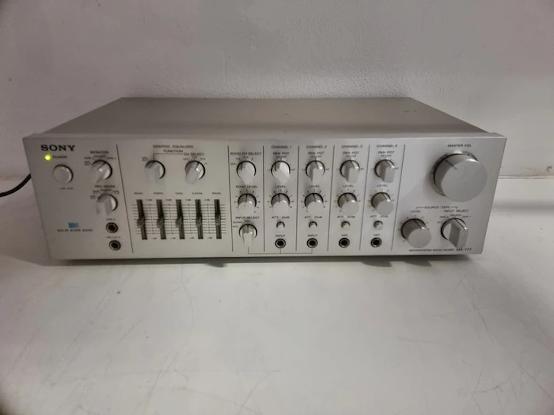 Sony - MX-777 Microphone Echo Mixer Signal processor