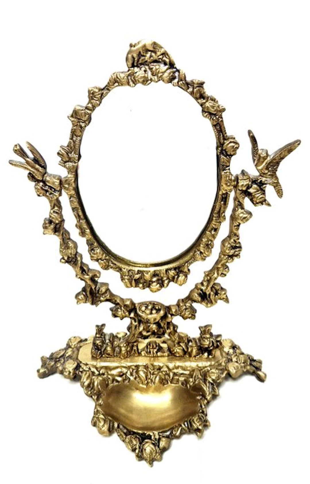 Mirror - Gilt bronze