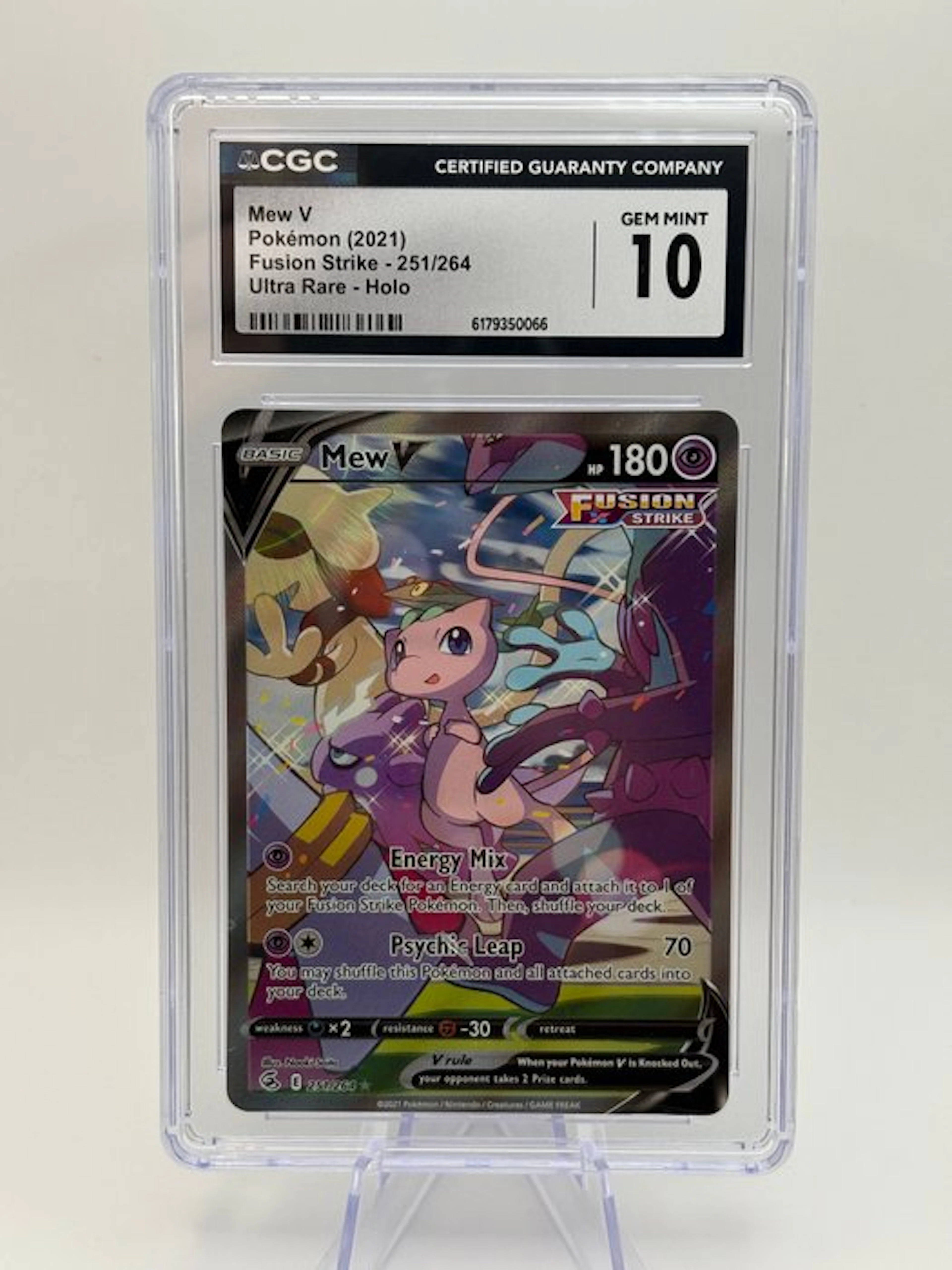 Pokémon - 1 Graded card - Mew 251/264 Foil