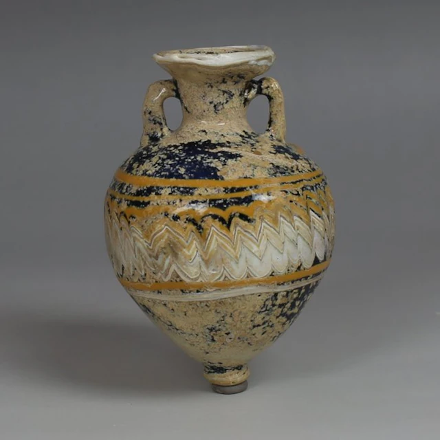 Ancient Greek Core-formed glass Amphoriskos