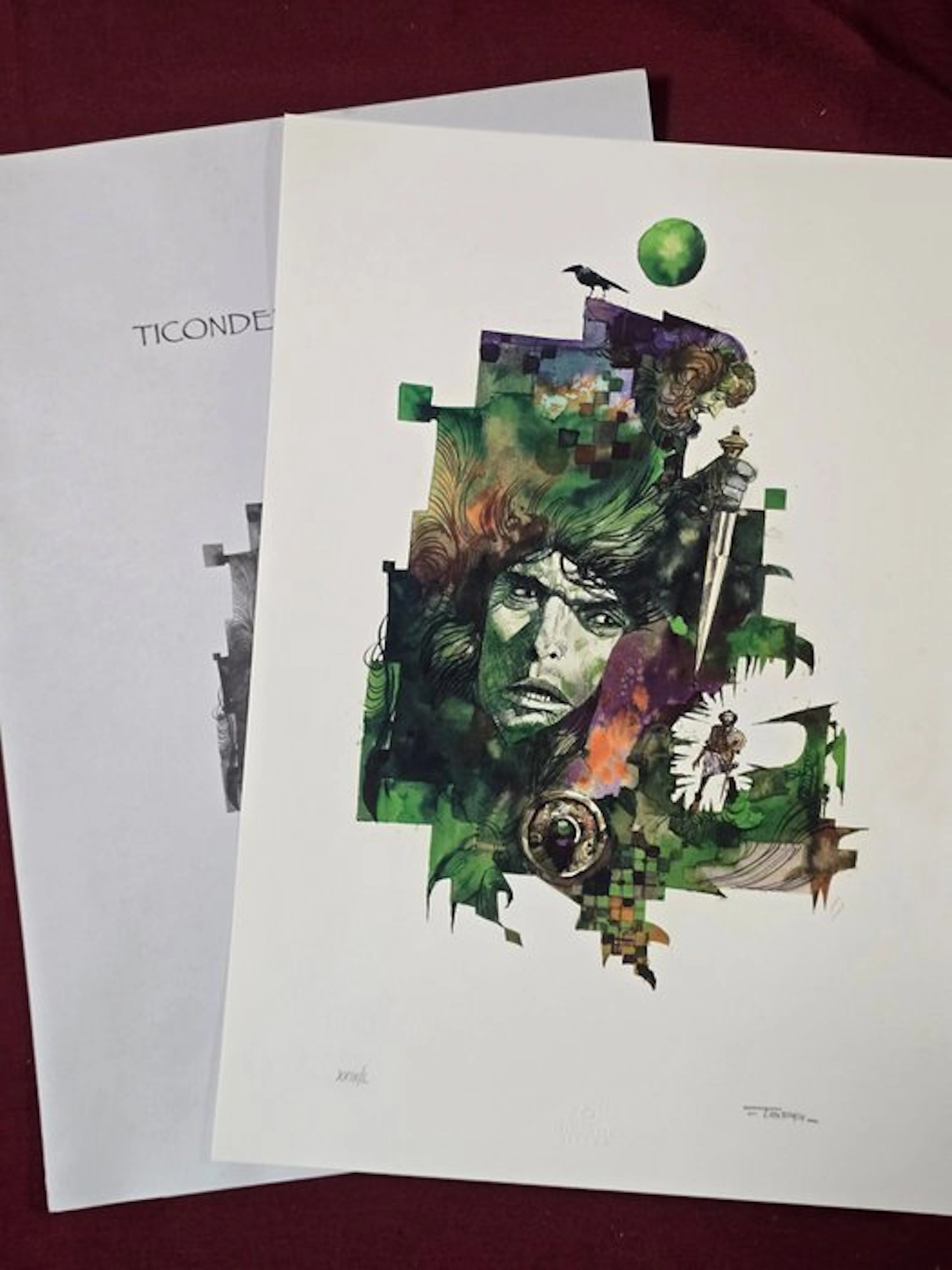 Toppi, Sergio - Screen print Limited Edition XX/IL and signed