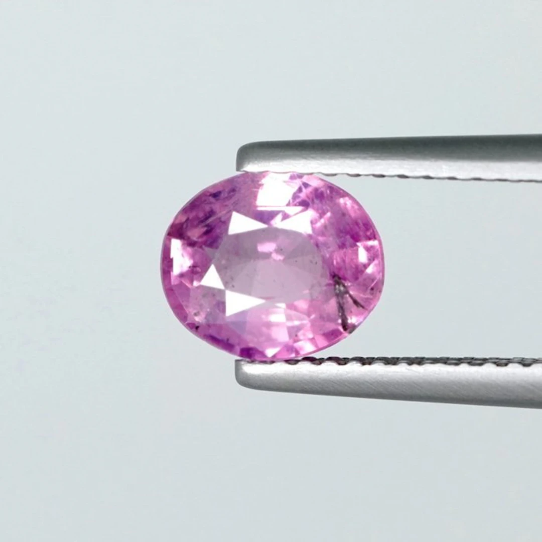 1 pcs Pink, Orange Sapphire padparadscha - 1.60 ct - Guild Gem Laboratory