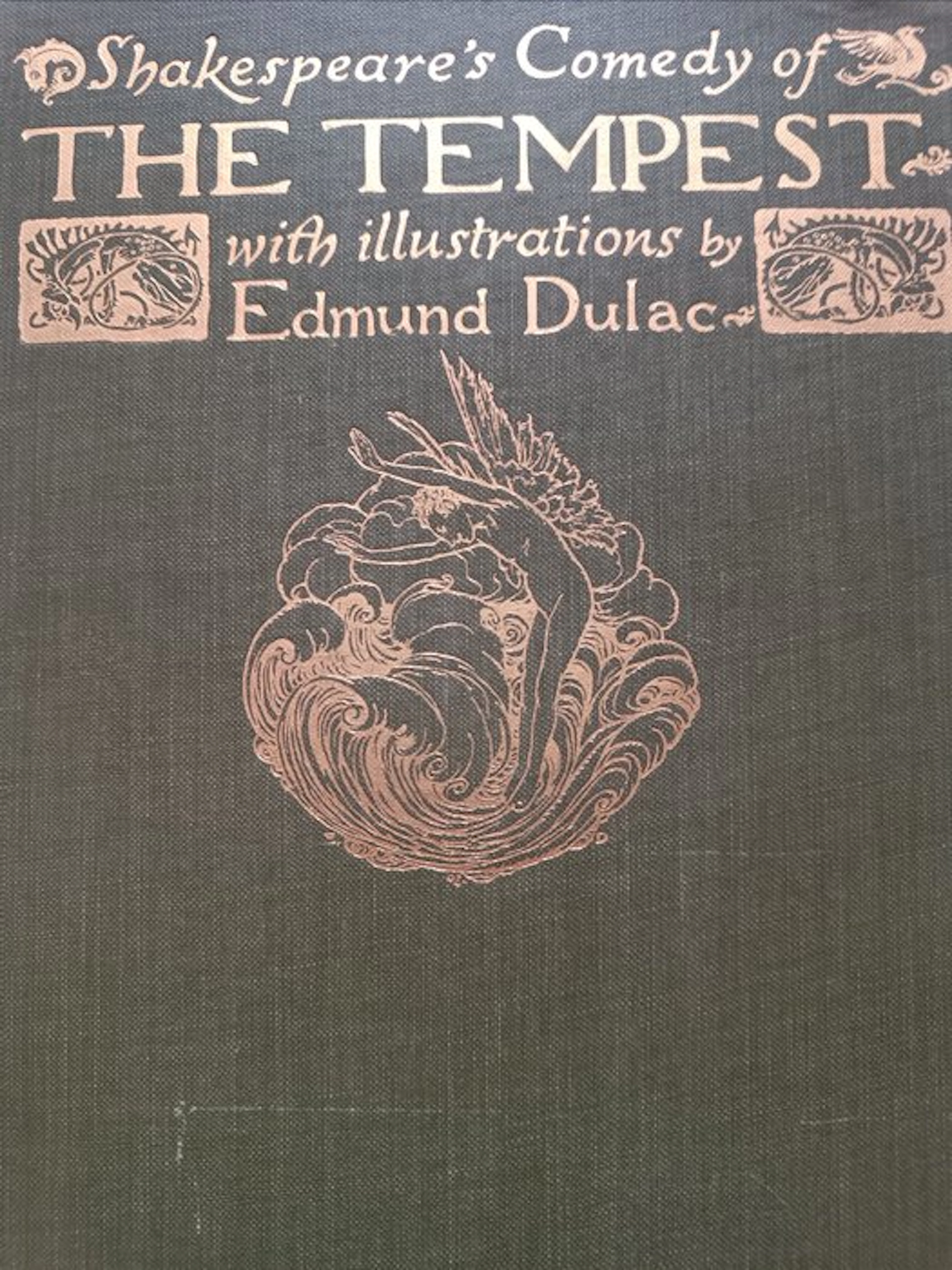 William Shakespeare/Edmund Dulac - The Tempest - 1908
