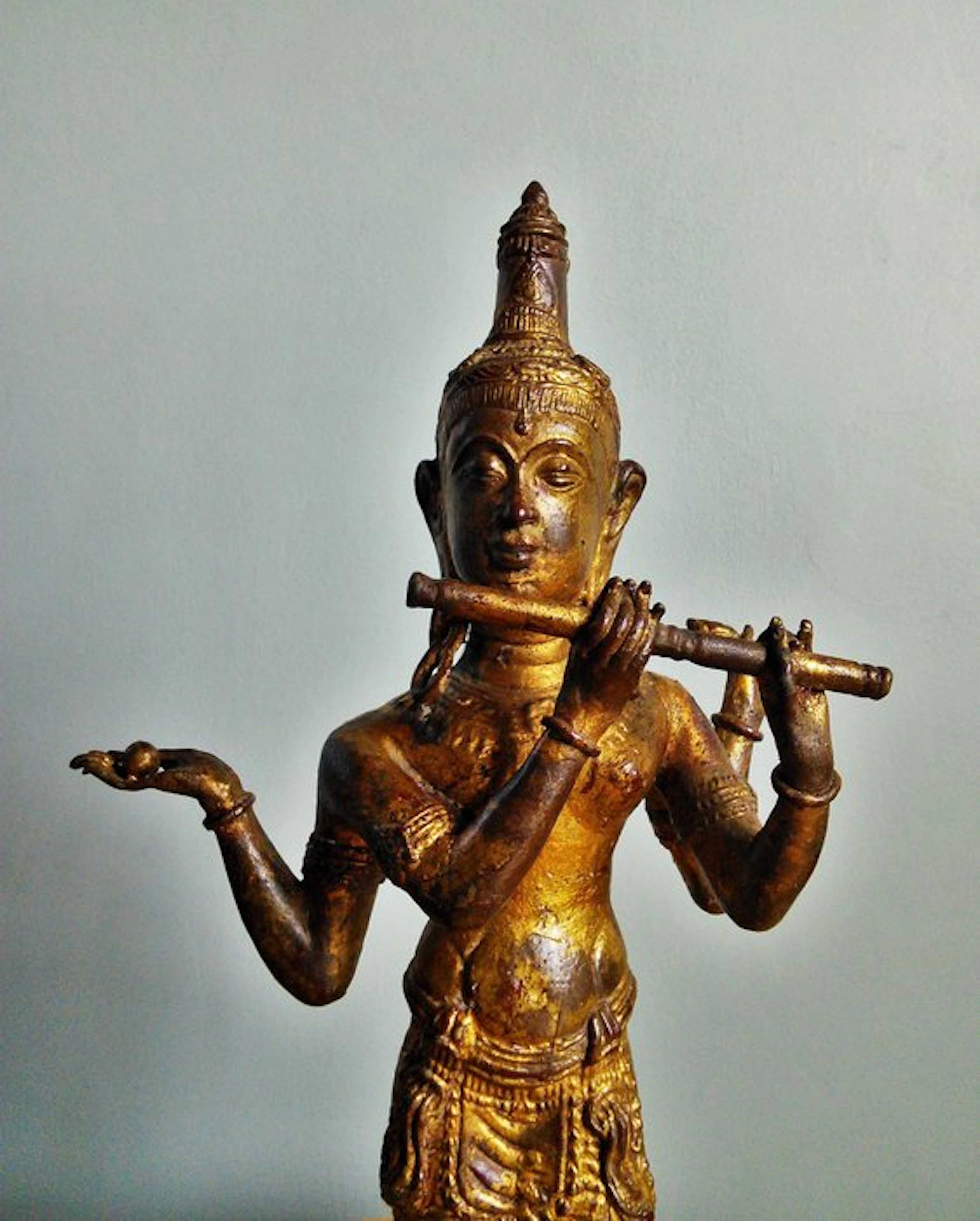 Krishna playing the flute (Bansuri) (No reserve price)