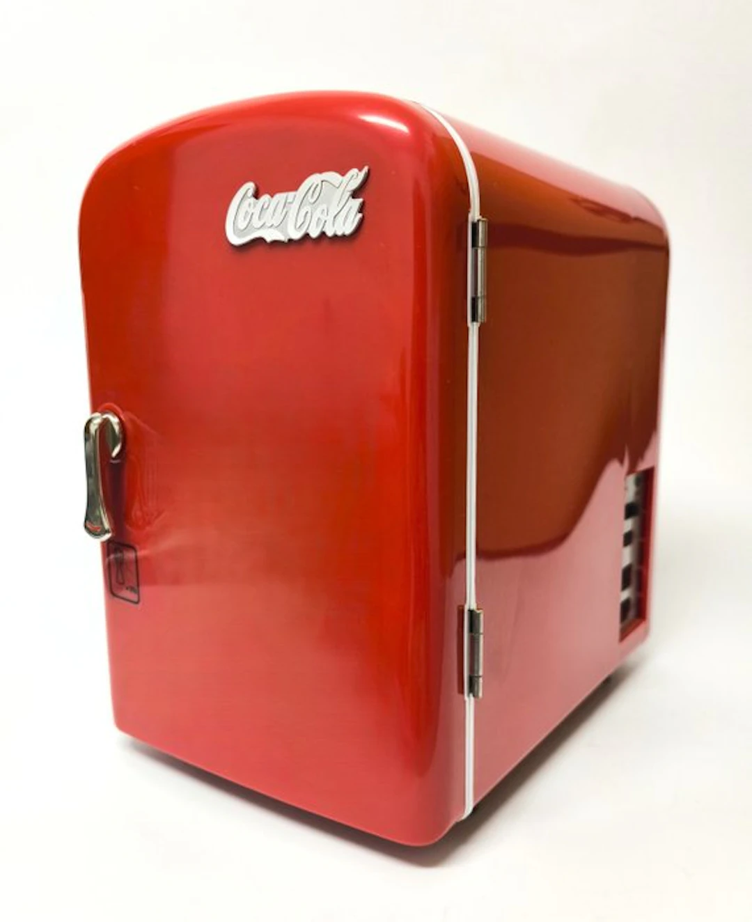 Refrigerator - Metal, Plastic, Steel - Coca-Cola portable fridge
