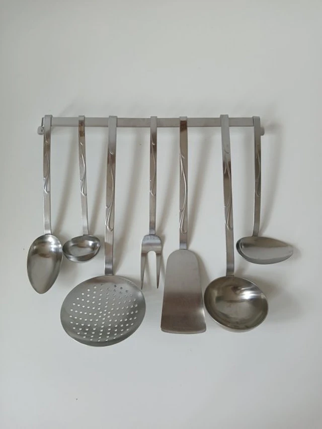 Sola - Wall shelf unit (8) - Stainless steel - Dutch Design
