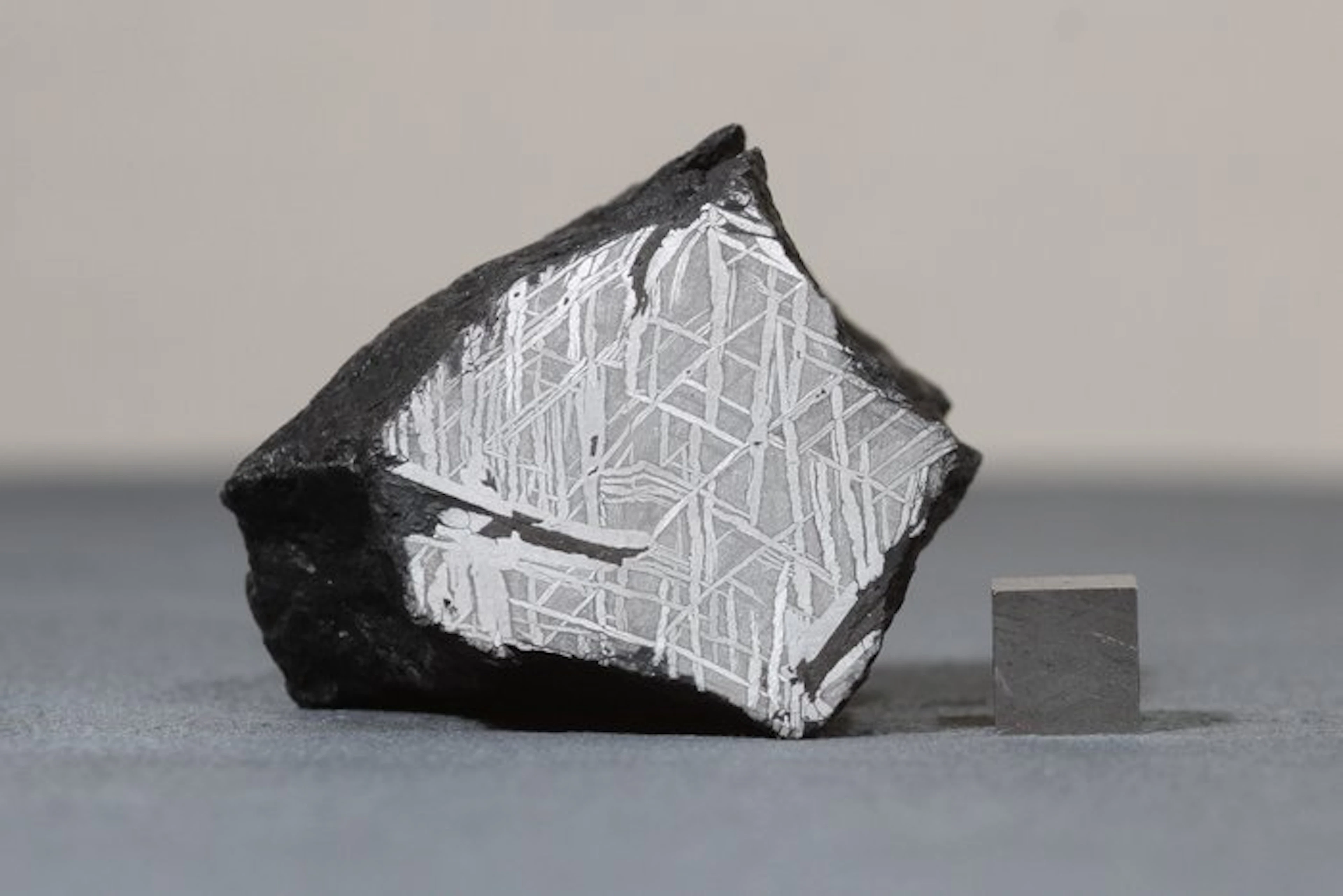 Saint-Aubin French Iron Meteorite - 326 g