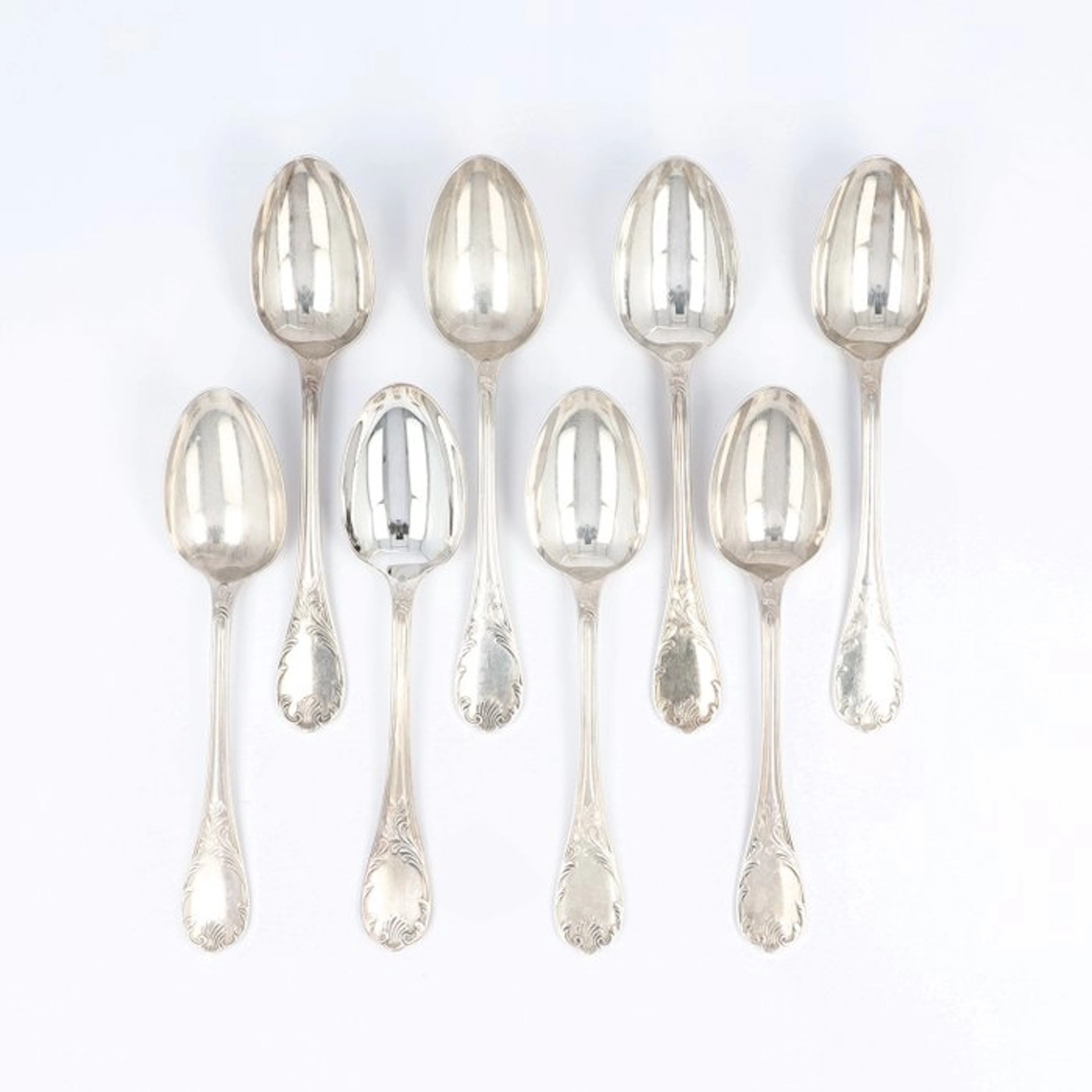 NO RESERVE - Christofle model Marly - Dessertlepels...