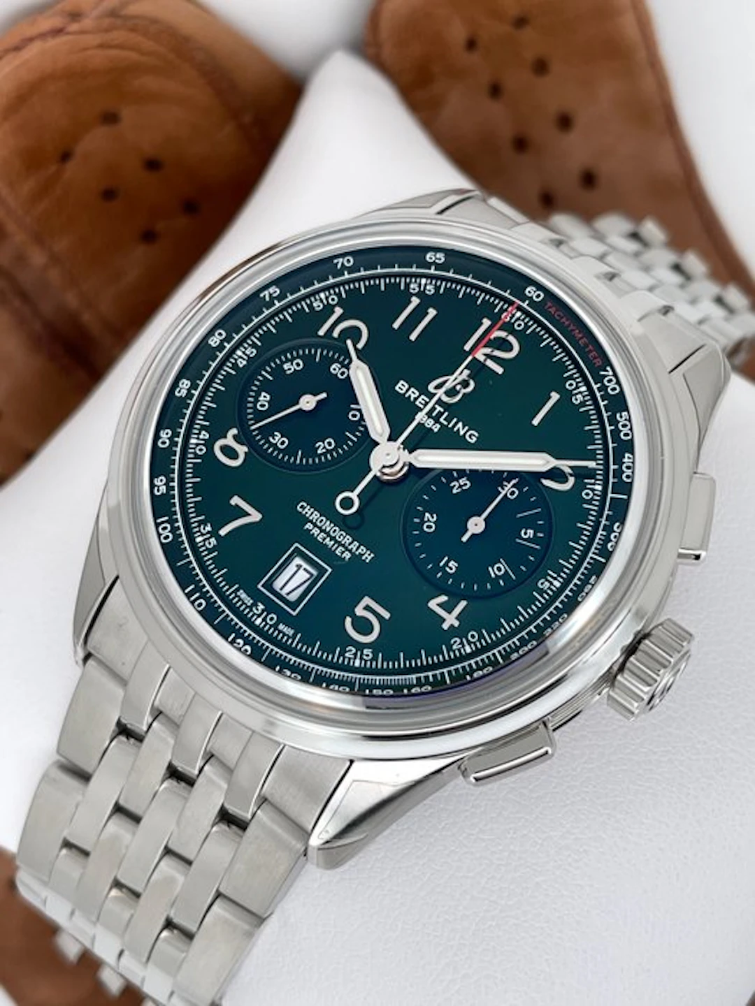 Breitling - Premier B01 Chronograph 42 - AB0145371L1A1 - Men - 2025+