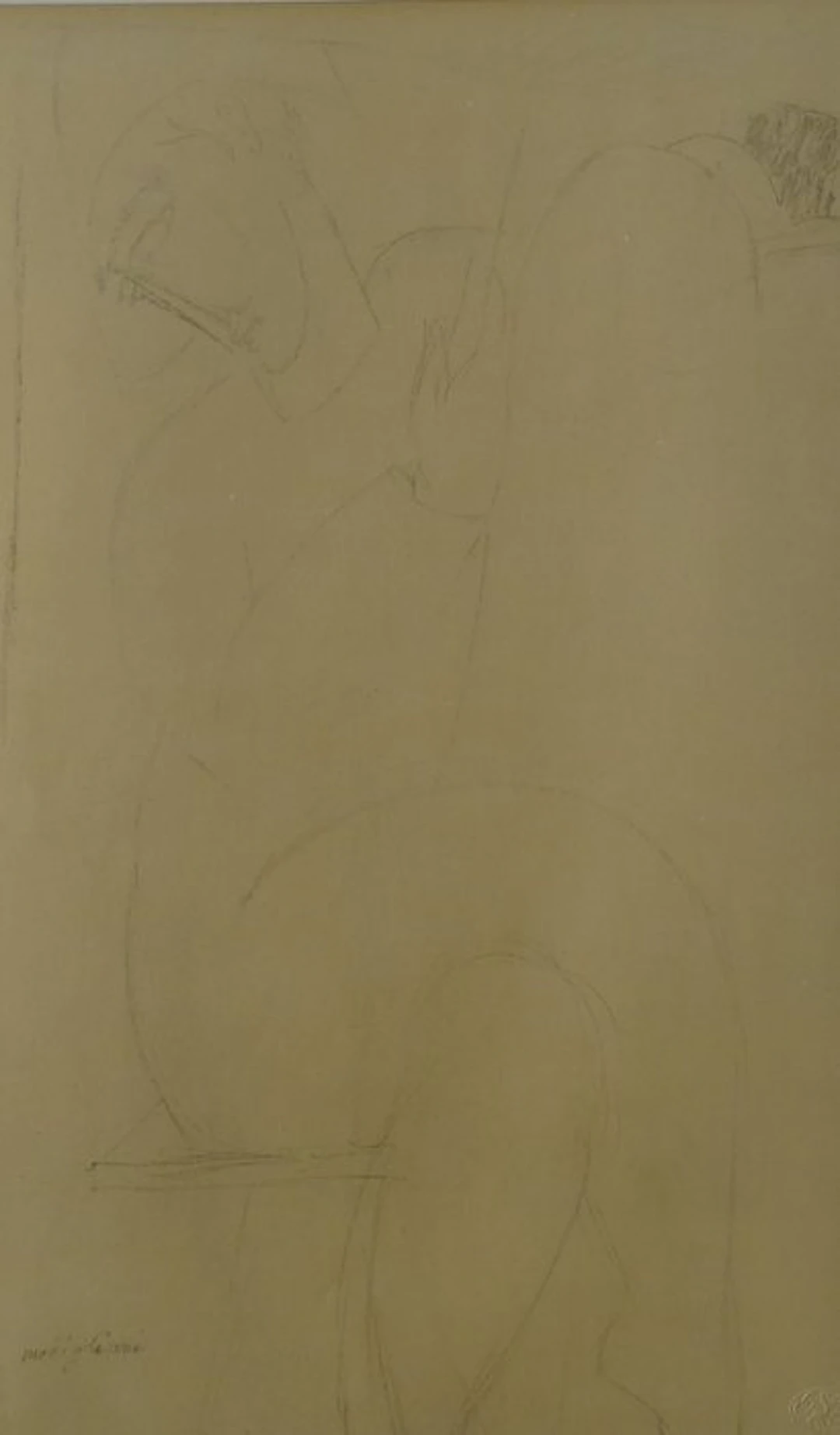 Amedeo Modigliani (1884-1920), d´après - The Misterious Man