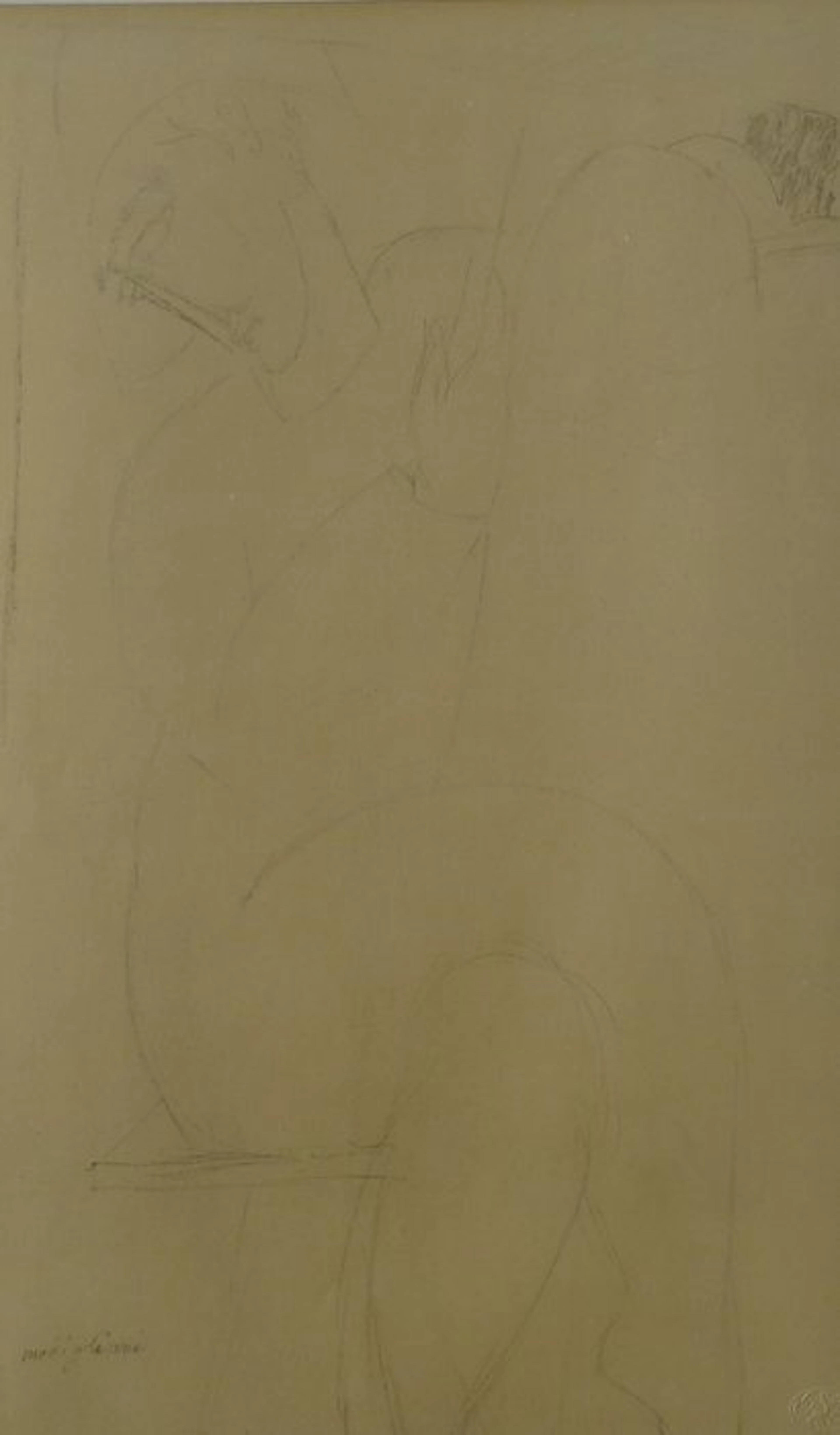 Amedeo Modigliani (1884-1920), d´après - The Misterious Man