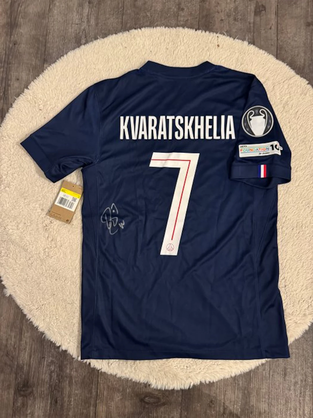 Paris Saint-Germain - Kvaratskhelia - Football shirt