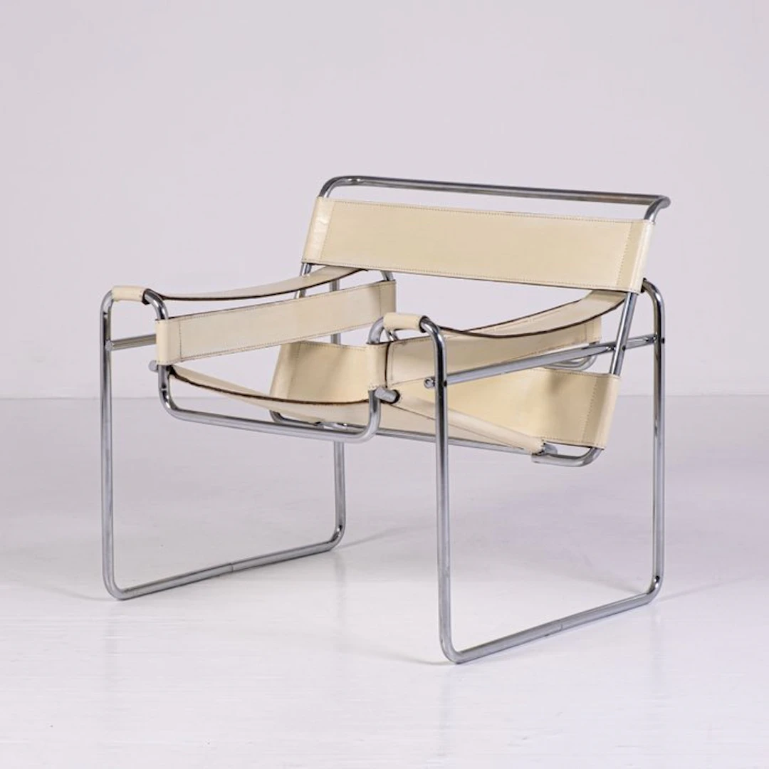 Knoll, NO RESERVE PRICE - Marcel Breuer - Chair - Wassily Chair -