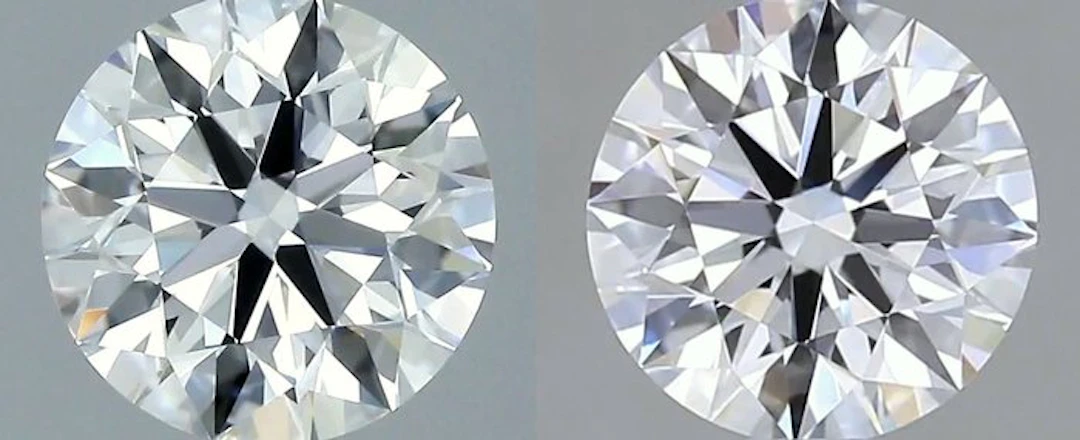 No reserve price - 2 pcs Diamond (Natural) - 0.66 ct...