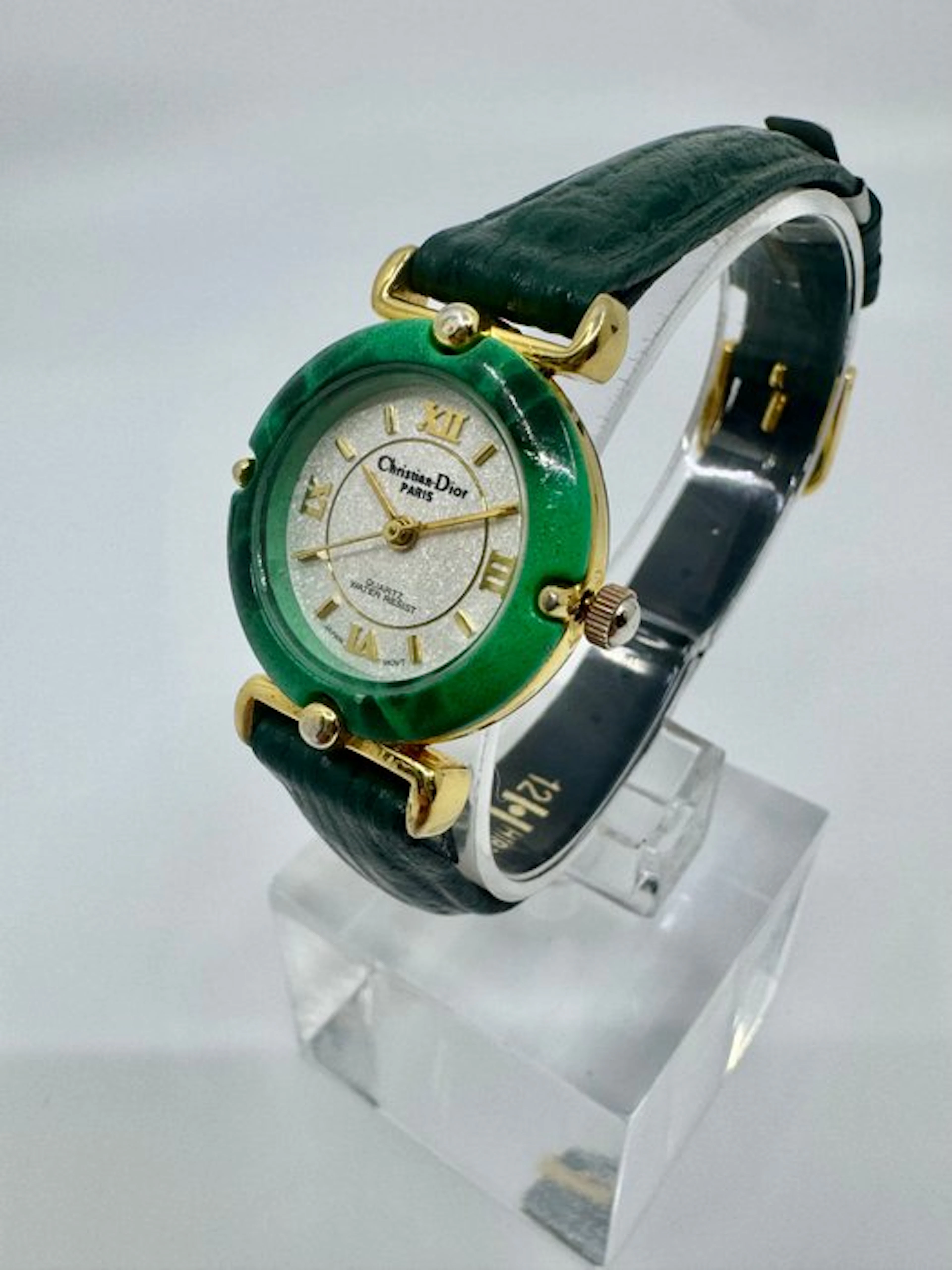 Christian Dior - Paris - Designer Green Bezel - No...