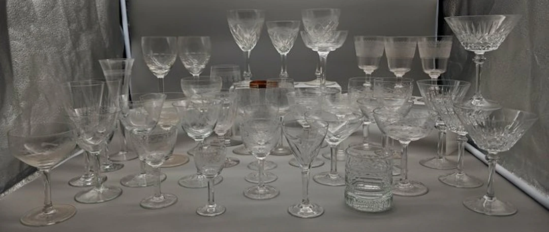 Varie marche - Drinking set (42) - Crystal