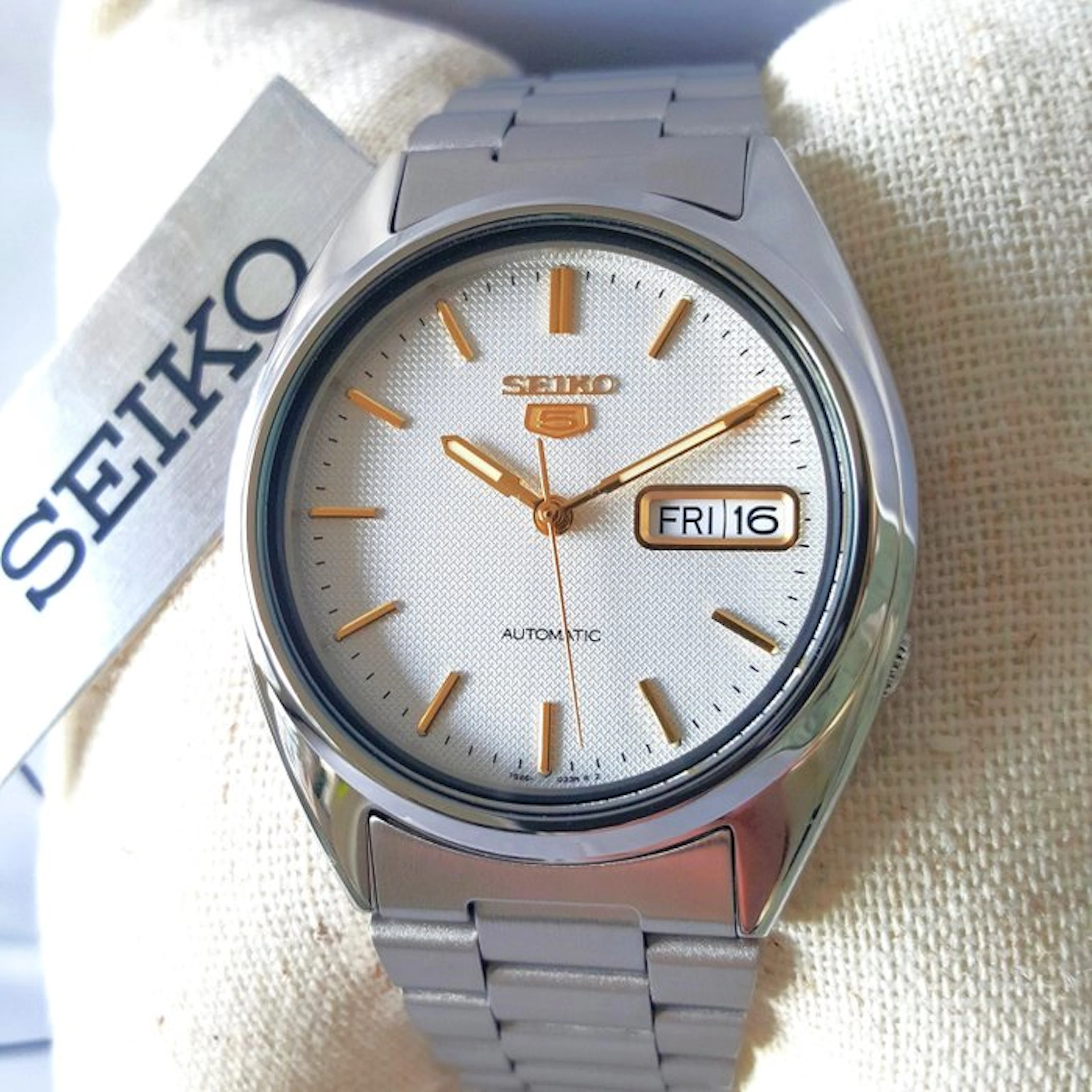 Seiko - Automatic - Day-Date - Gold - 21 Jewels...