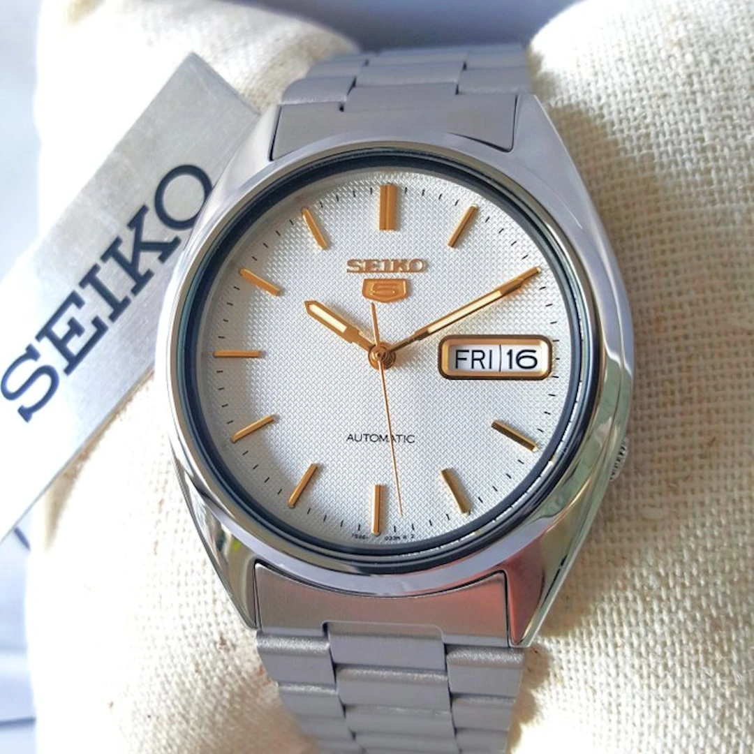 Seiko - Automatic - Day-Date - Gold - 21 Jewels...