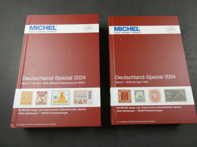 Germany 2024 - Michel Spezial 2024 - Vol. 1 + 2 - new (NP 196 EURO)