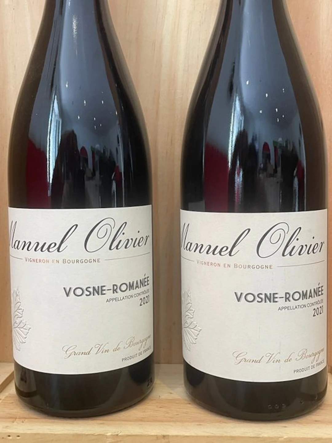 2021 Manuel Olivier - Vosne-Romanée - 2 Bottles (0.75L)