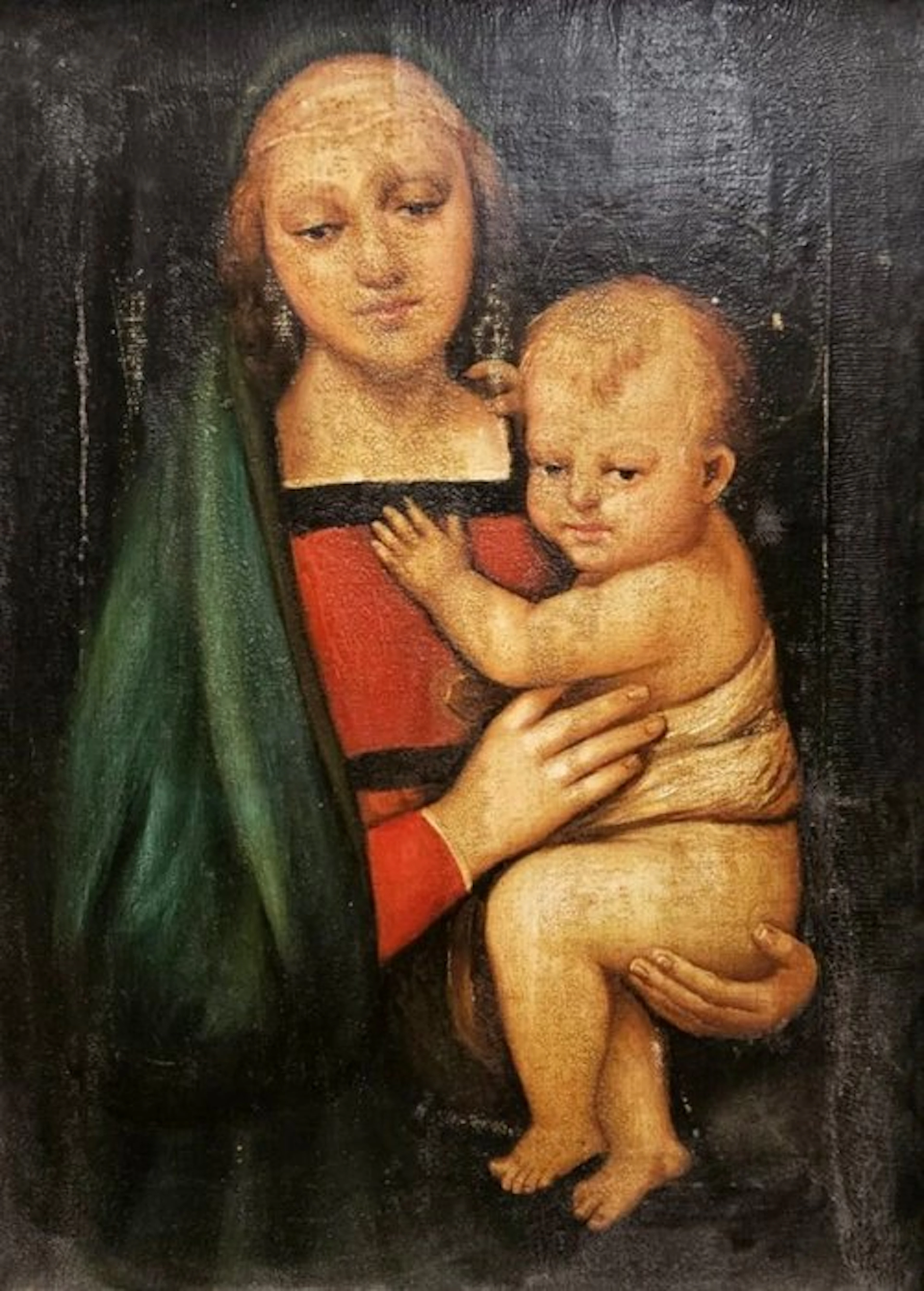 Scuola europea (XX), Da Raffaello - Madonna del Granduca