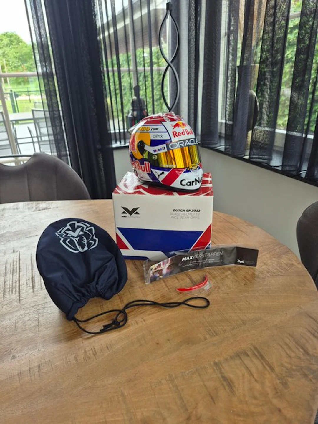 Red Bull Racing - Dutch Grand Prix - Max Verstappen - 2022 - Scale 1/2 helmet
