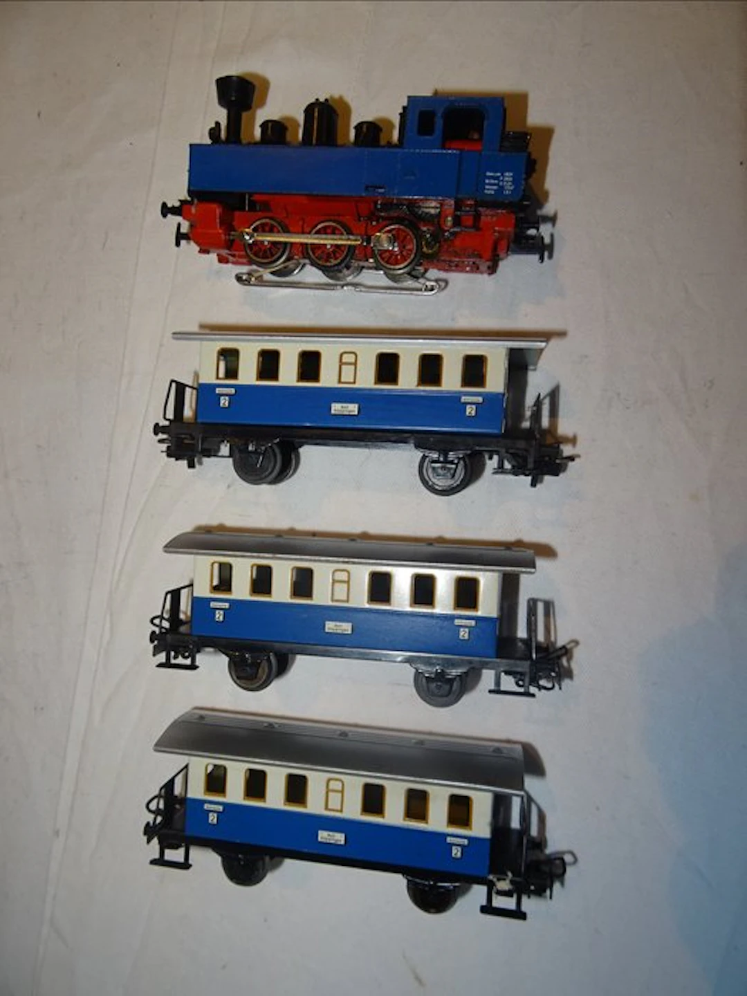 Märklin H0 - KLVM - Steam locomotive with tender (4)...