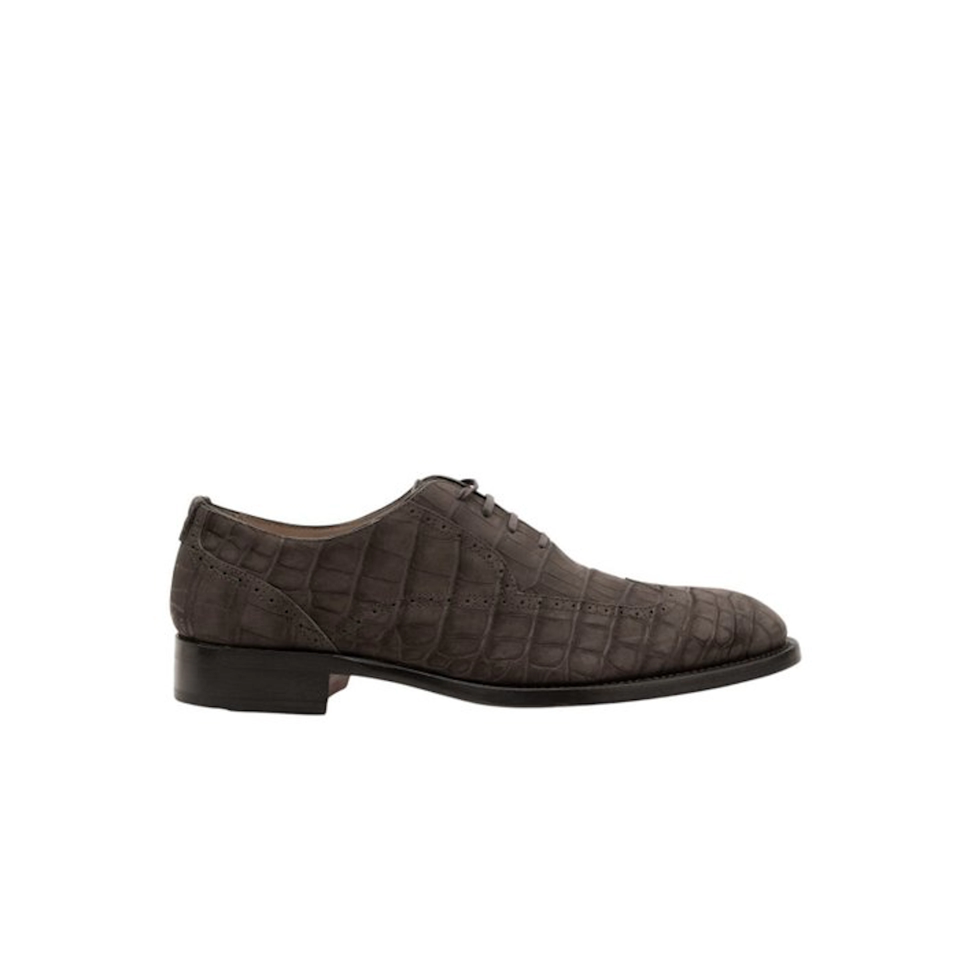 ISAIA NAPOLI - 9 UK - 43 IT - Exclusive Alligator Nabuk...