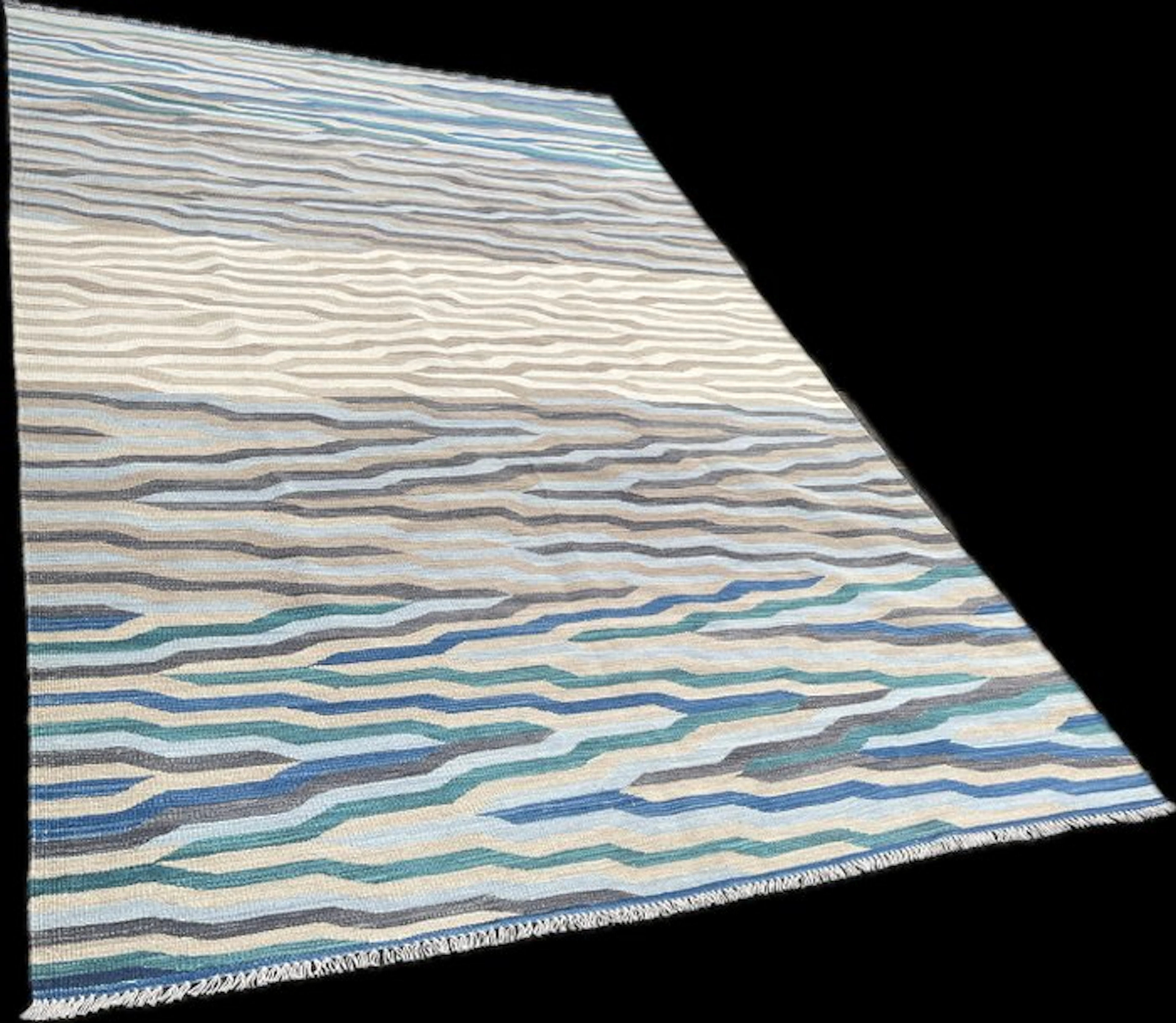 Afghan designer kilim - (unused) - handwoven - wool - Kelim - 300 cm - 195 cm