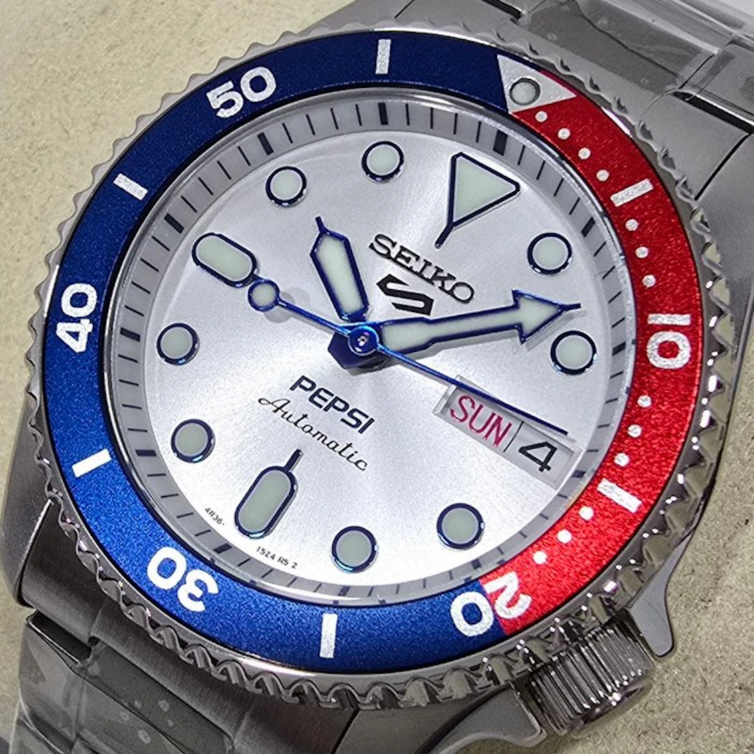 Seiko - 5 Sports Pepsi Limited Edition - SRPL99K1 - Men - 2020-2025