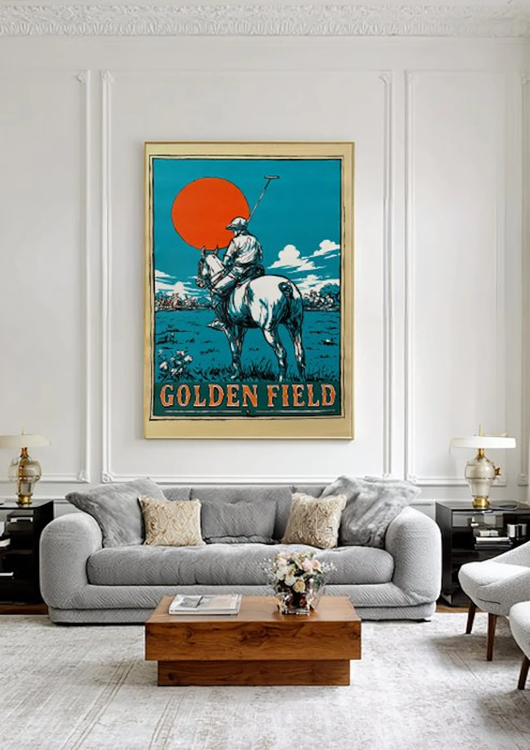 Flavia Delgado - GOLDEN FIELD XL