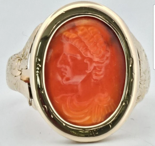 Signet ring - 18 kt