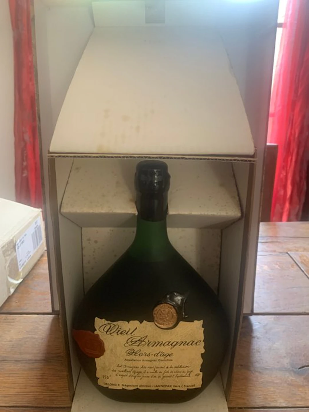 Delord - magnum Vieil Armagnac Hors d'Age - b. 1980s - 1.5 Litres