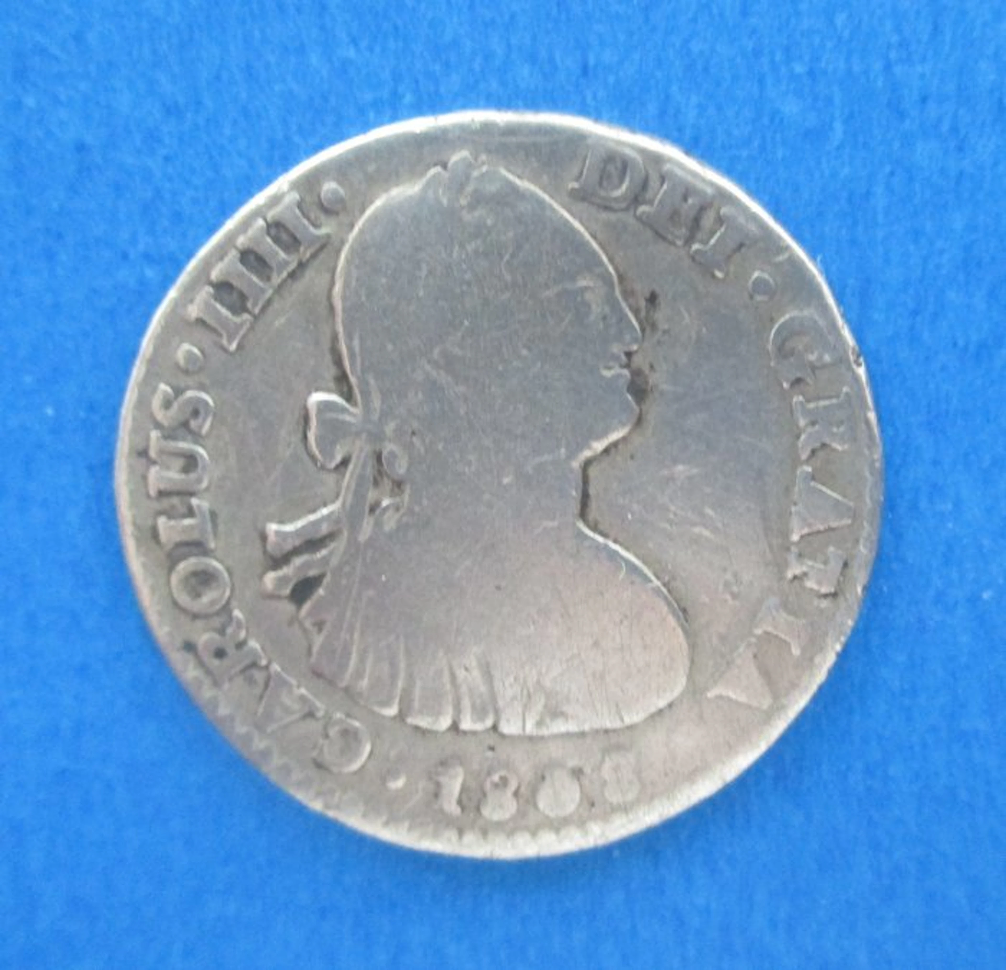 Spain. Carlos IV. Real 1805, Mexico TH (No reserve price)