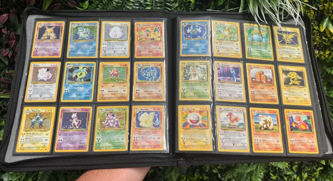 Pokémon - 102 Card Pokemon 100% COMPLETE Base Set English...