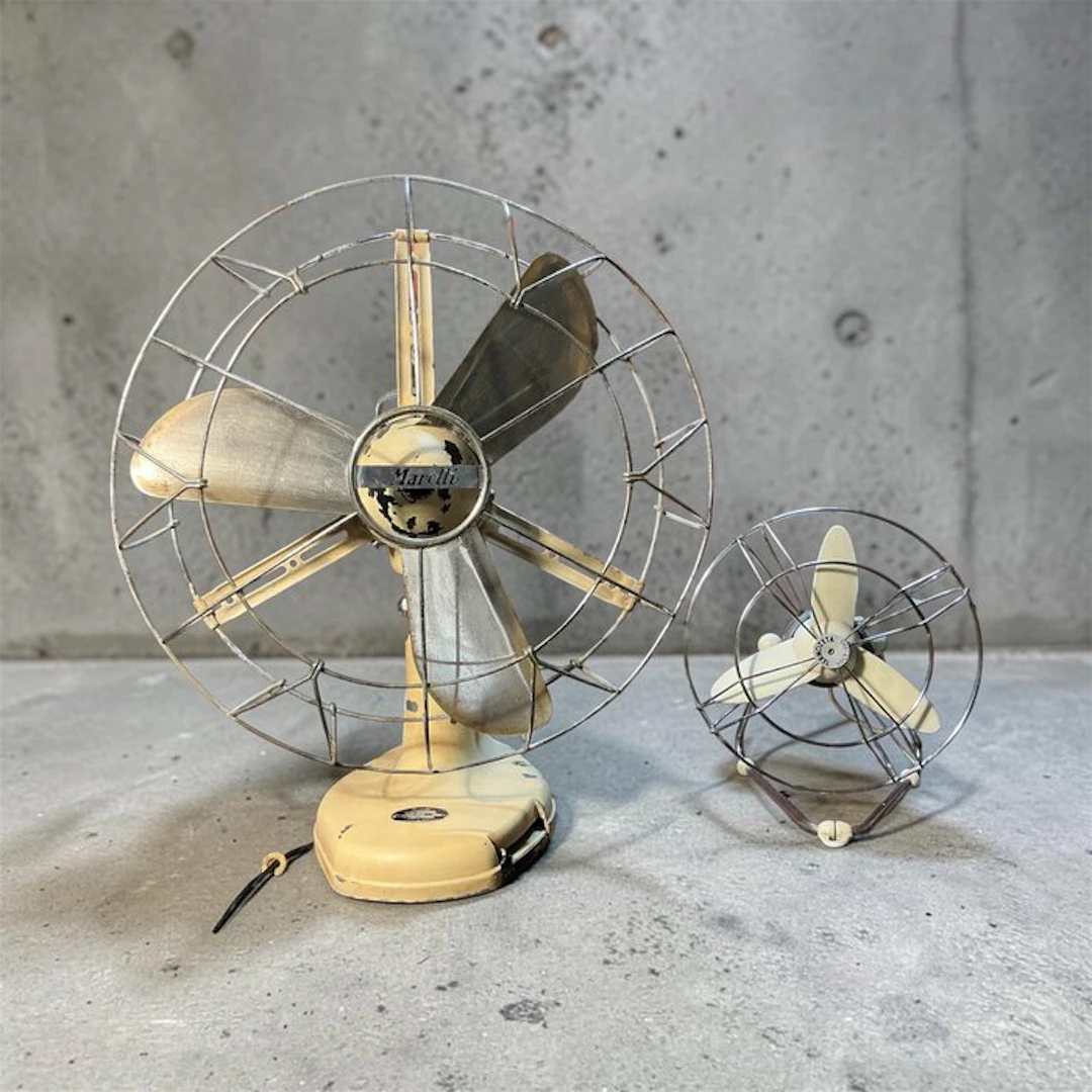 Ercole Marelli Electric fan - Steel, Iron, Plastic