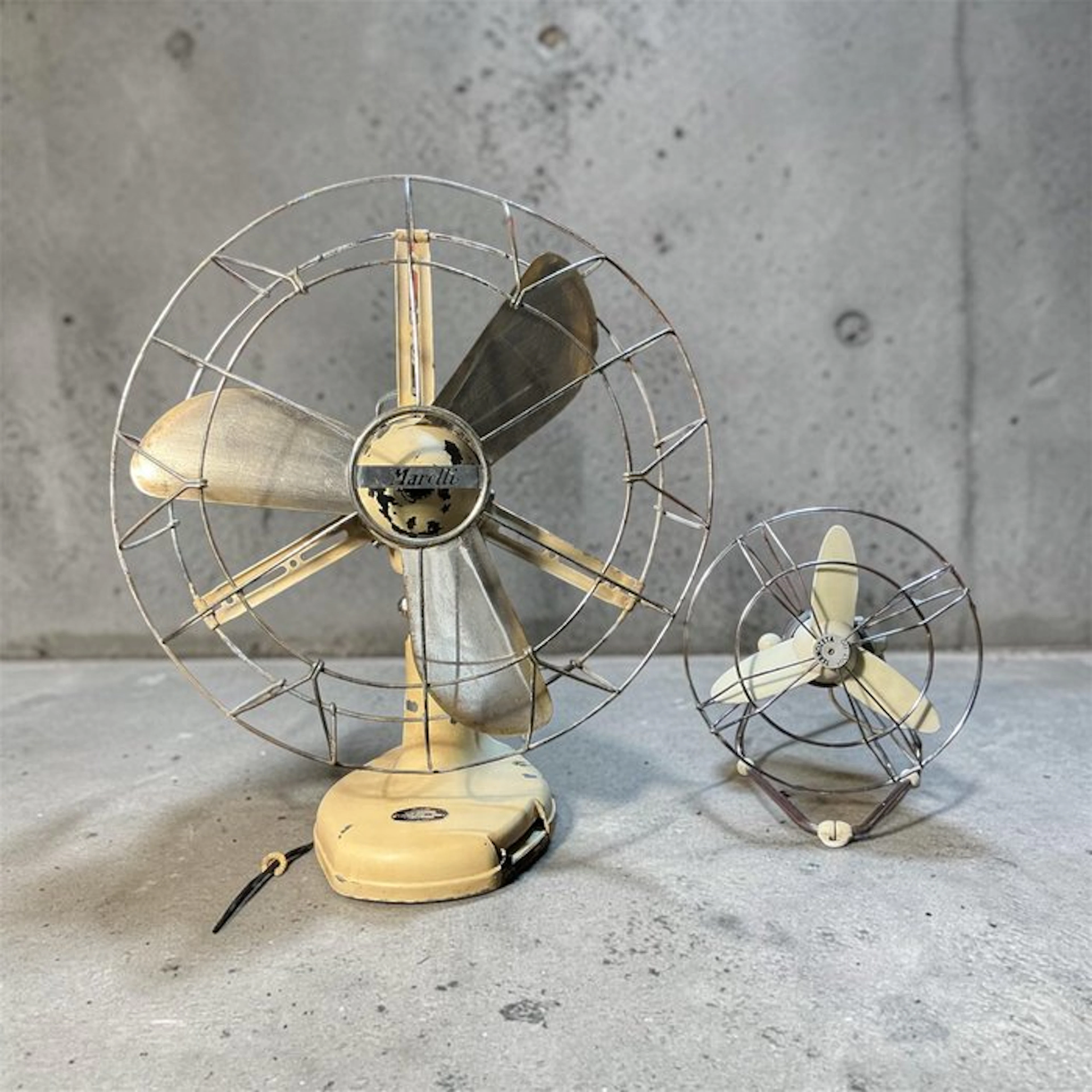 Ercole Marelli Electric fan - Steel, Iron, Plastic