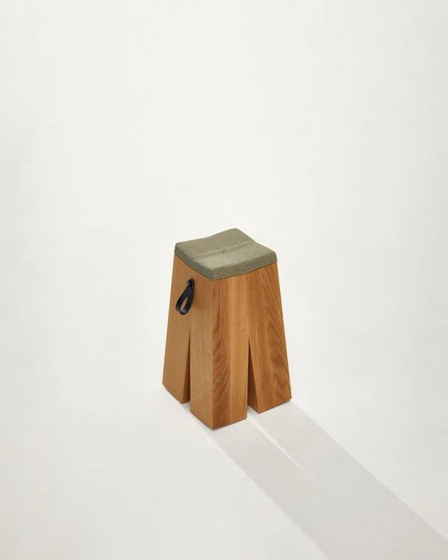 Heilig Objects - Daniel Heilig - Stool - HAPPENS - Oak