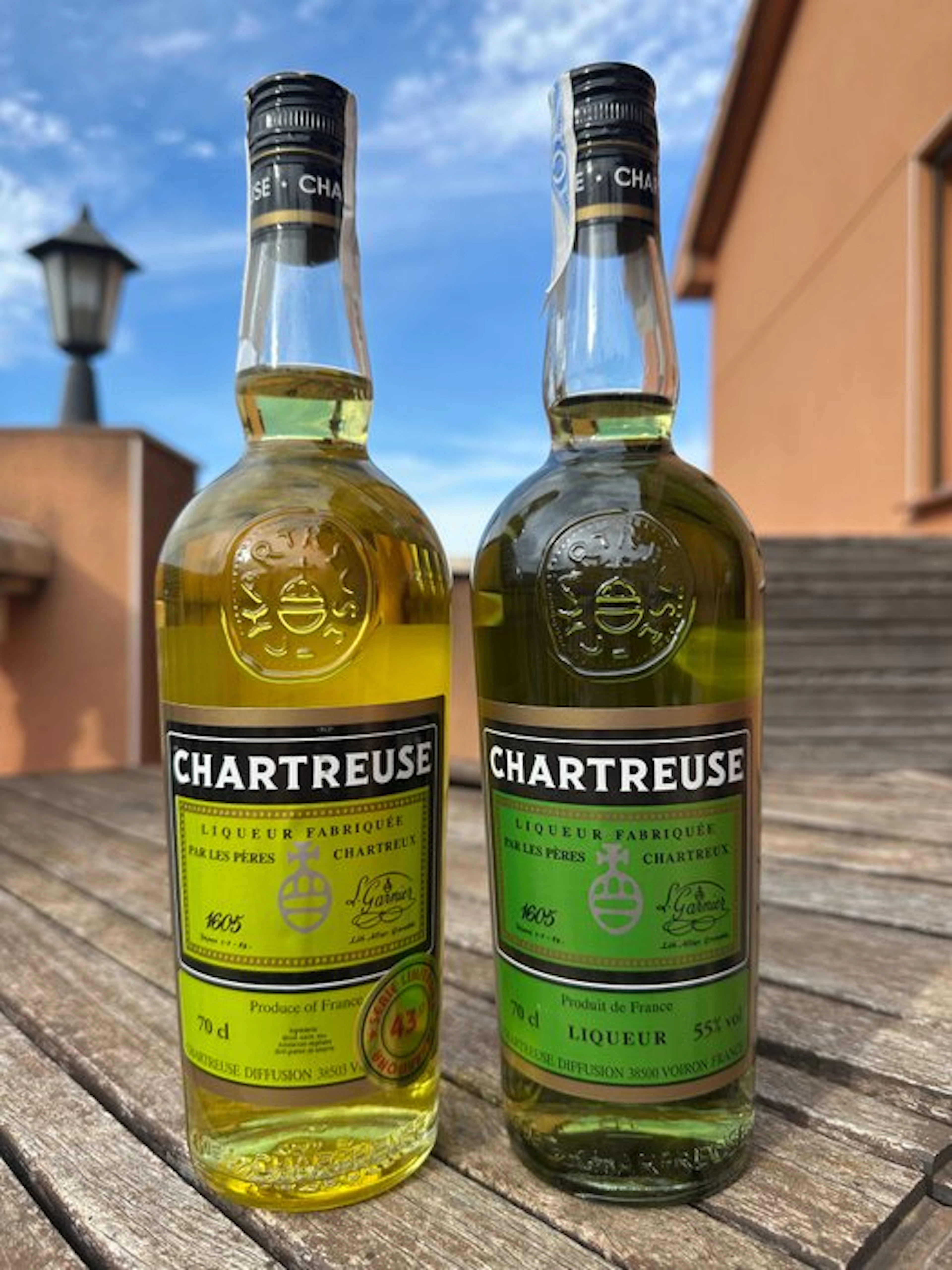 Chartreuse - Santa Tecla - Green + Yellow - b. 2015 - 70cl - 2 bottles
