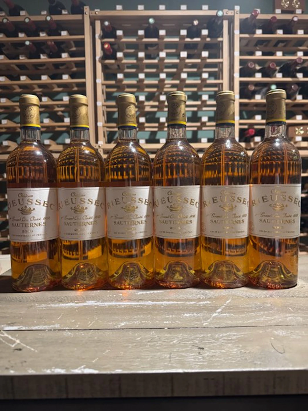 2005 (3x) & 2003 (3x) Château Rieussec - Sauternes 1er...