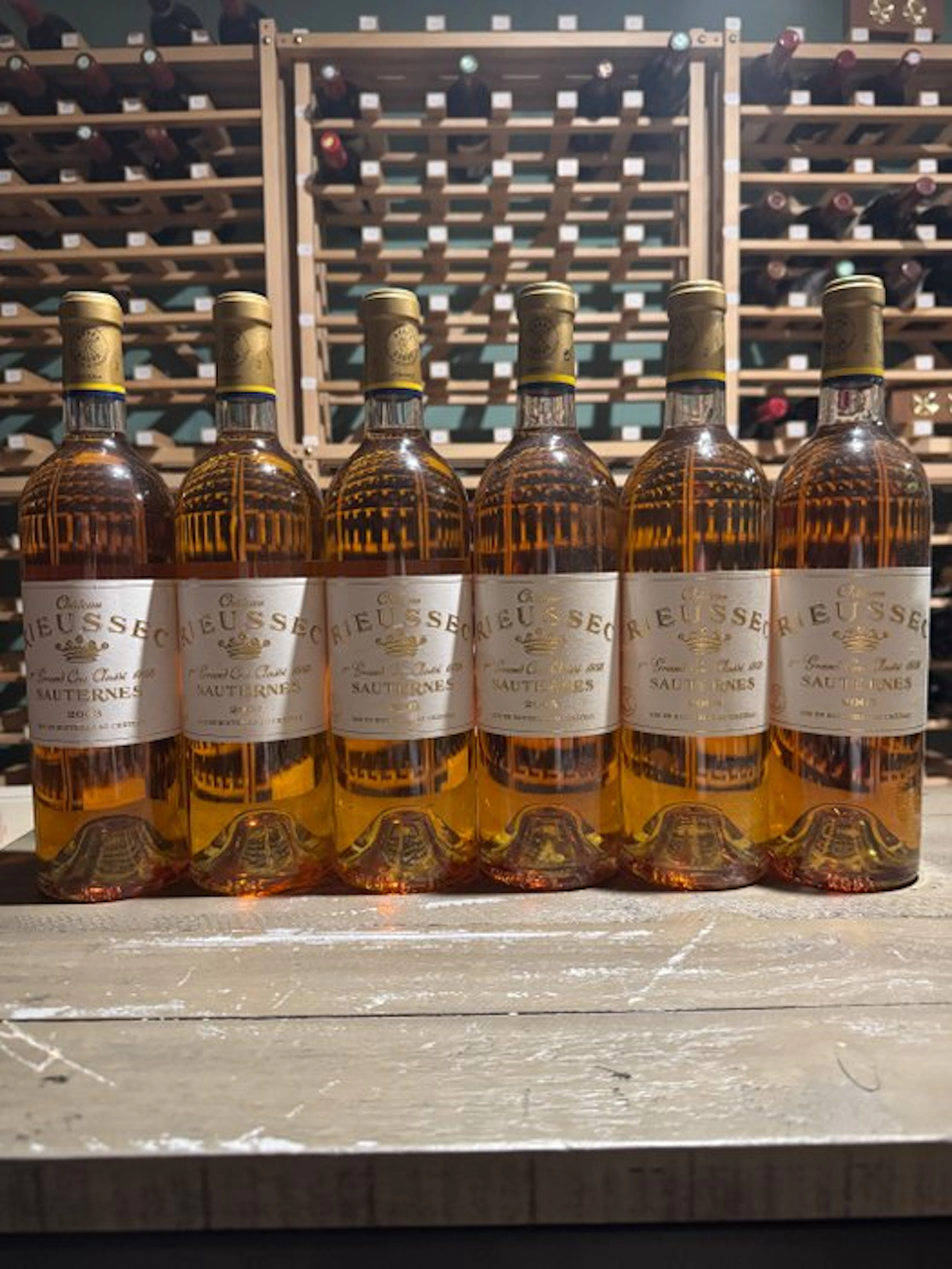 2005 (3x) & 2003 (3x) Château Rieussec - Sauternes 1er...