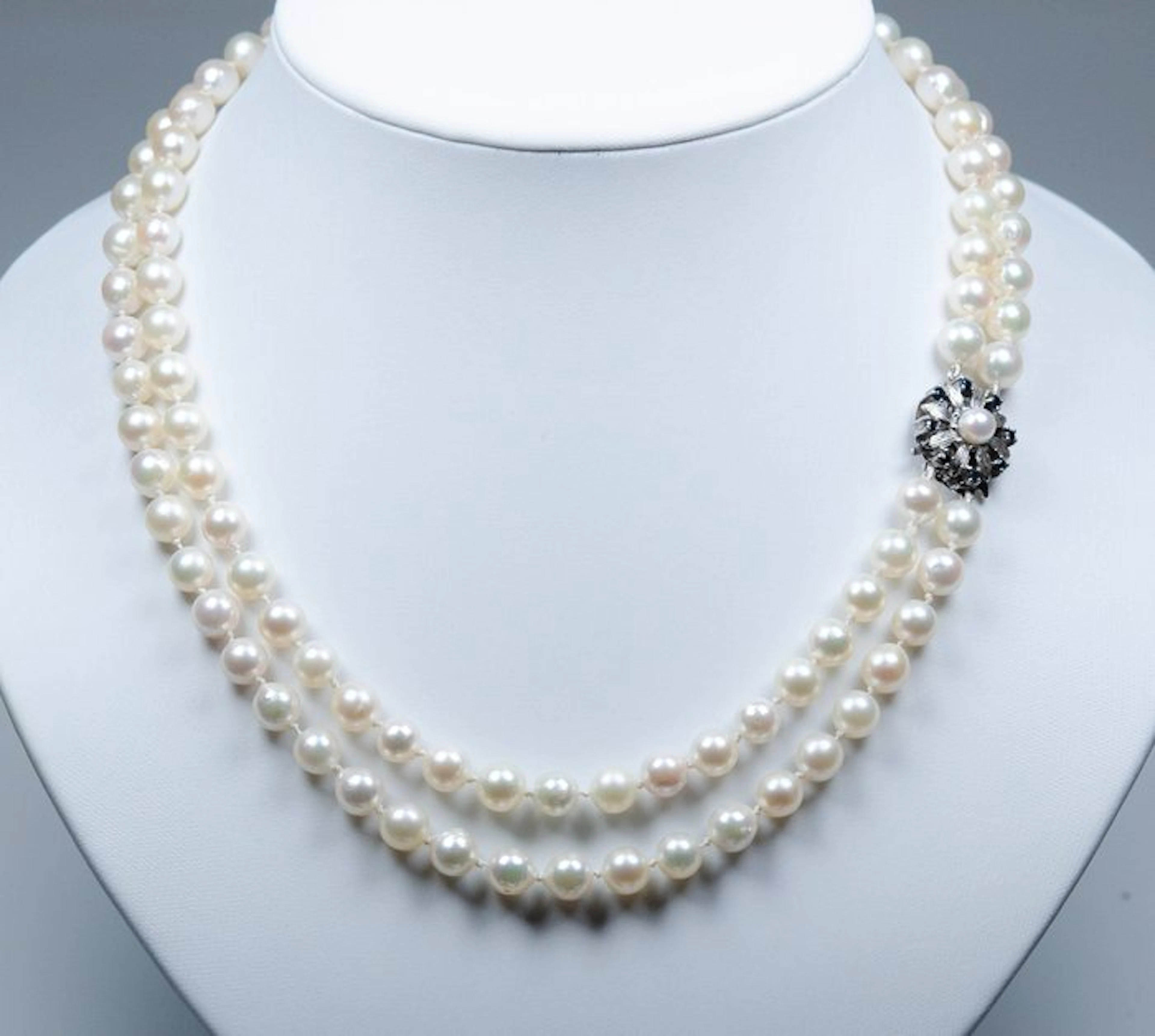 No reserve price - Necklace - 925 silver - Ø 6.5-7 mm...